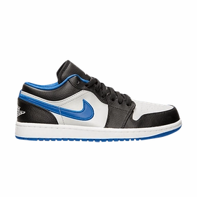 Air Jordan 1 Low 'Black Game Royal' Cloudy Step