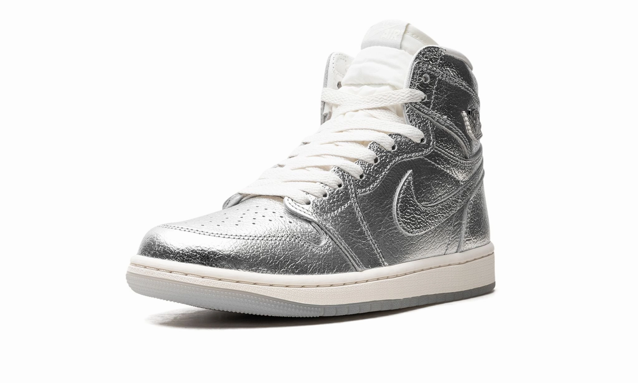 Simple Style Wmns Air Jordan 1 Retro High OG 'Chrome'