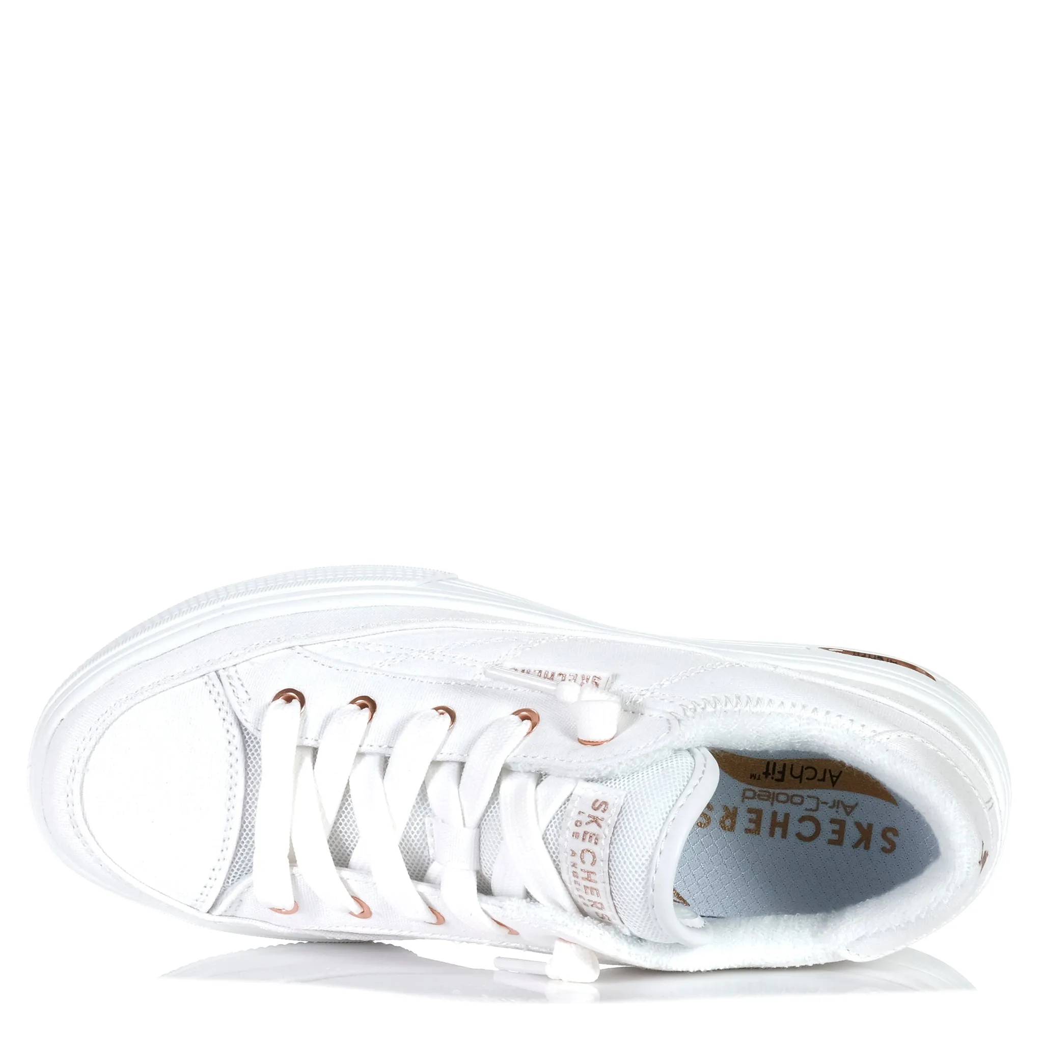 Skechers Arch Fit Arcade - Meet Ya There White 177190 Every Step Comfort