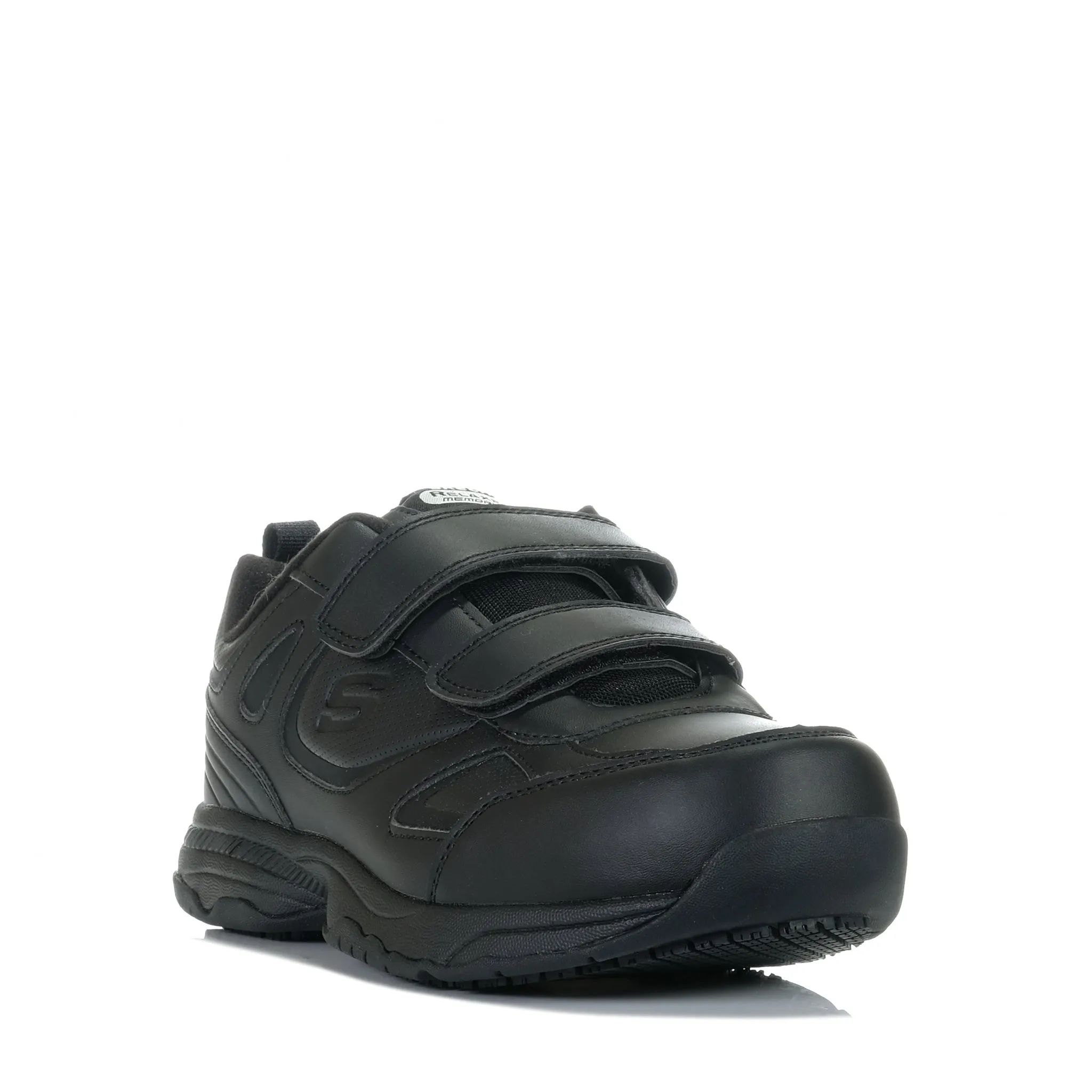 Skechers Dighton Rolind Wide 200200W Black Simple cleaning