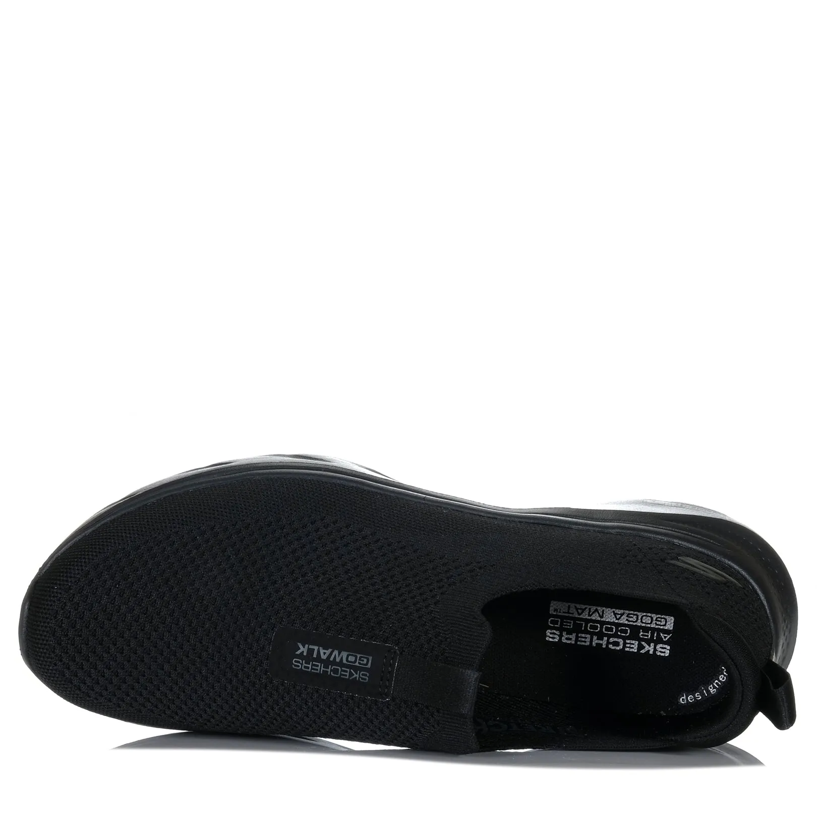 Skechers GOwalk 7 216633 Black/Black Elastic Bands