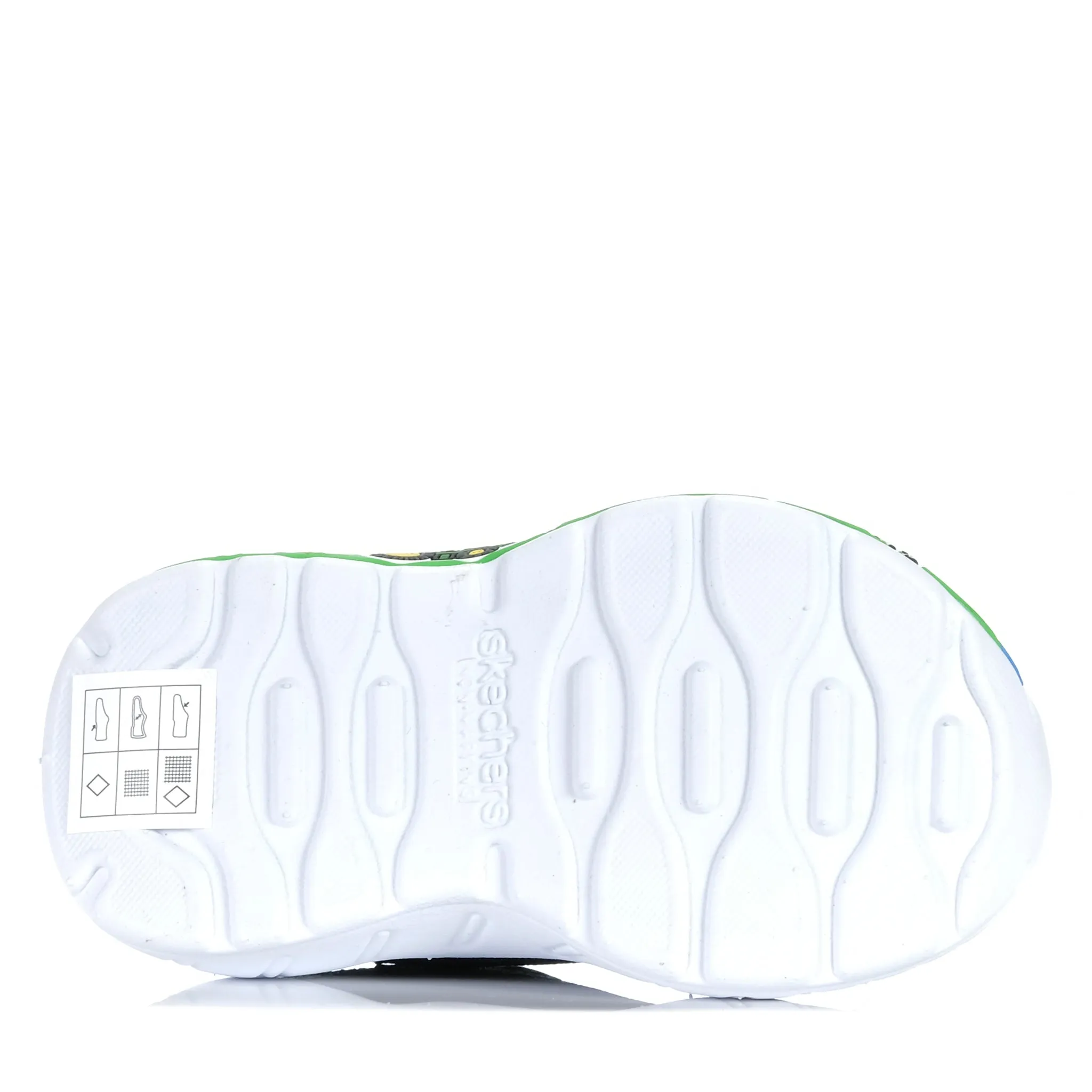 Skechers Infants' Play Scene Barn 407065N Green/Black Max Support