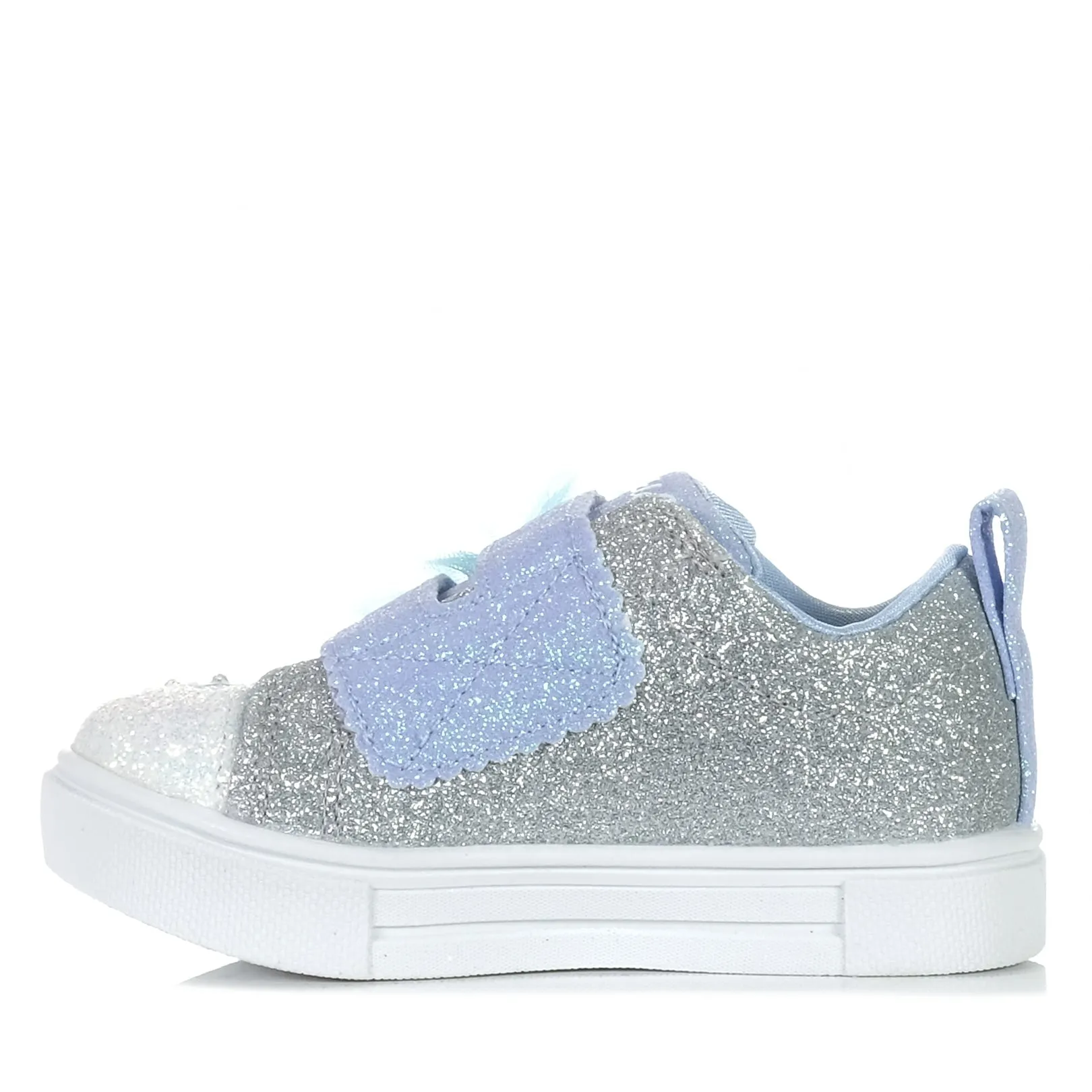 Skechers Infants' Twinkle Sparks - Glitter Gems 314778N Silver/L Structured wear