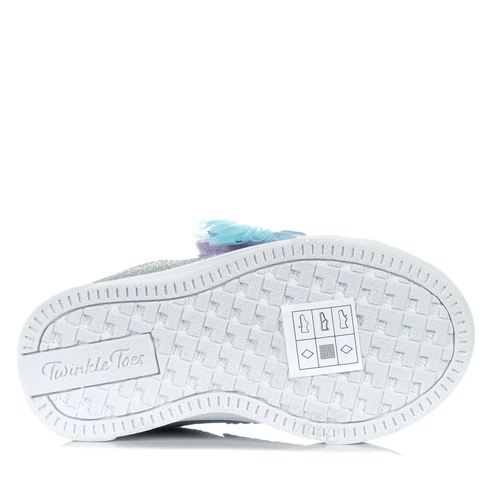 Skechers Infants' Twinkle Sparks - Glitter Gems 314778N Silver/L Structured wear
