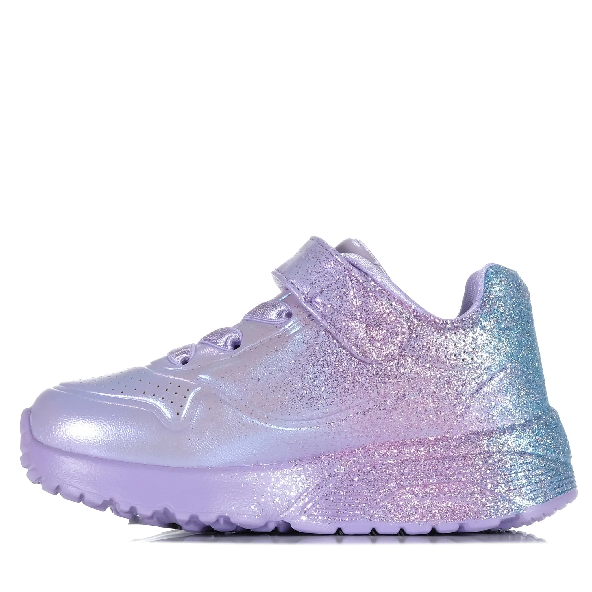 Skechers Infants' Uno Lite - Metallic Sparkle 310394N Lavender Urban appeal