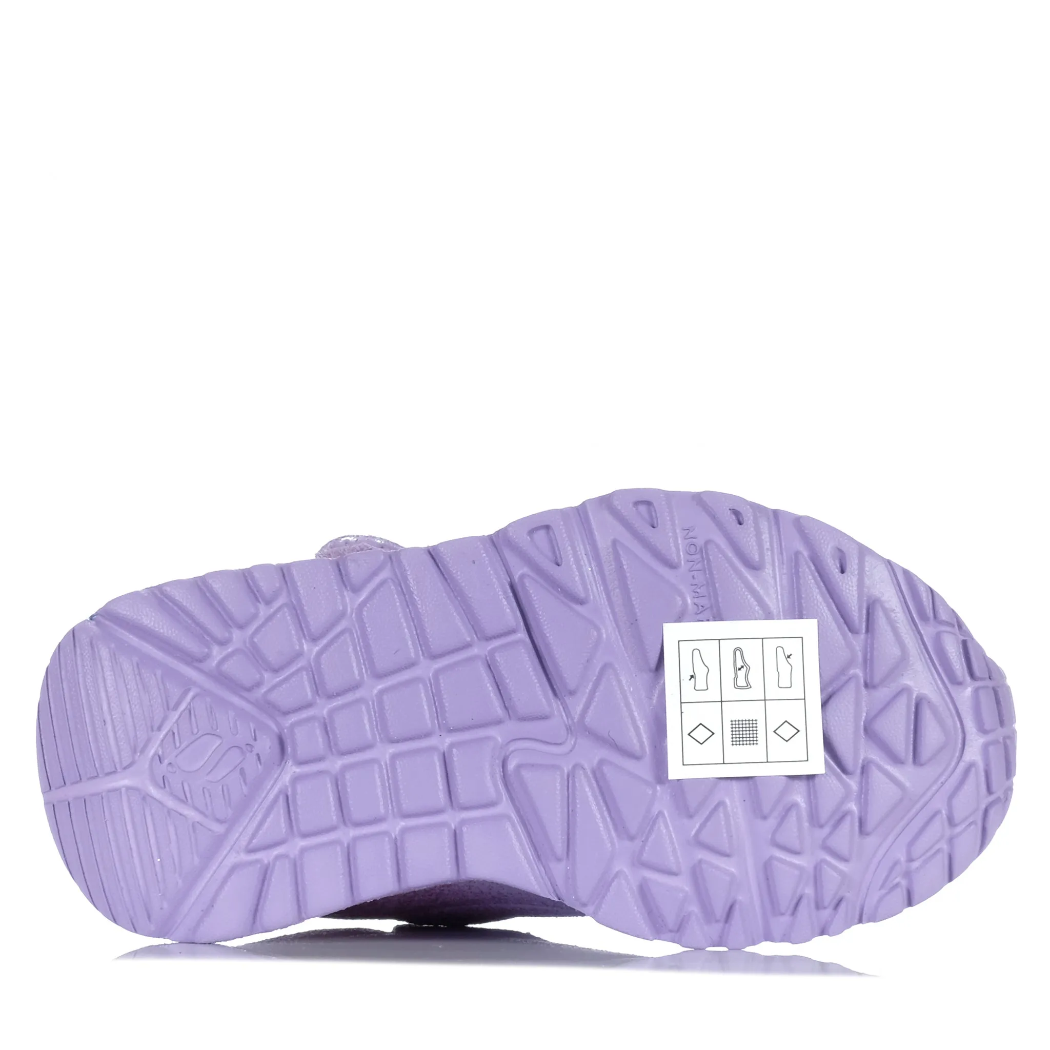 Skechers Infants' Uno Lite - Metallic Sparkle 310394N Lavender Urban appeal