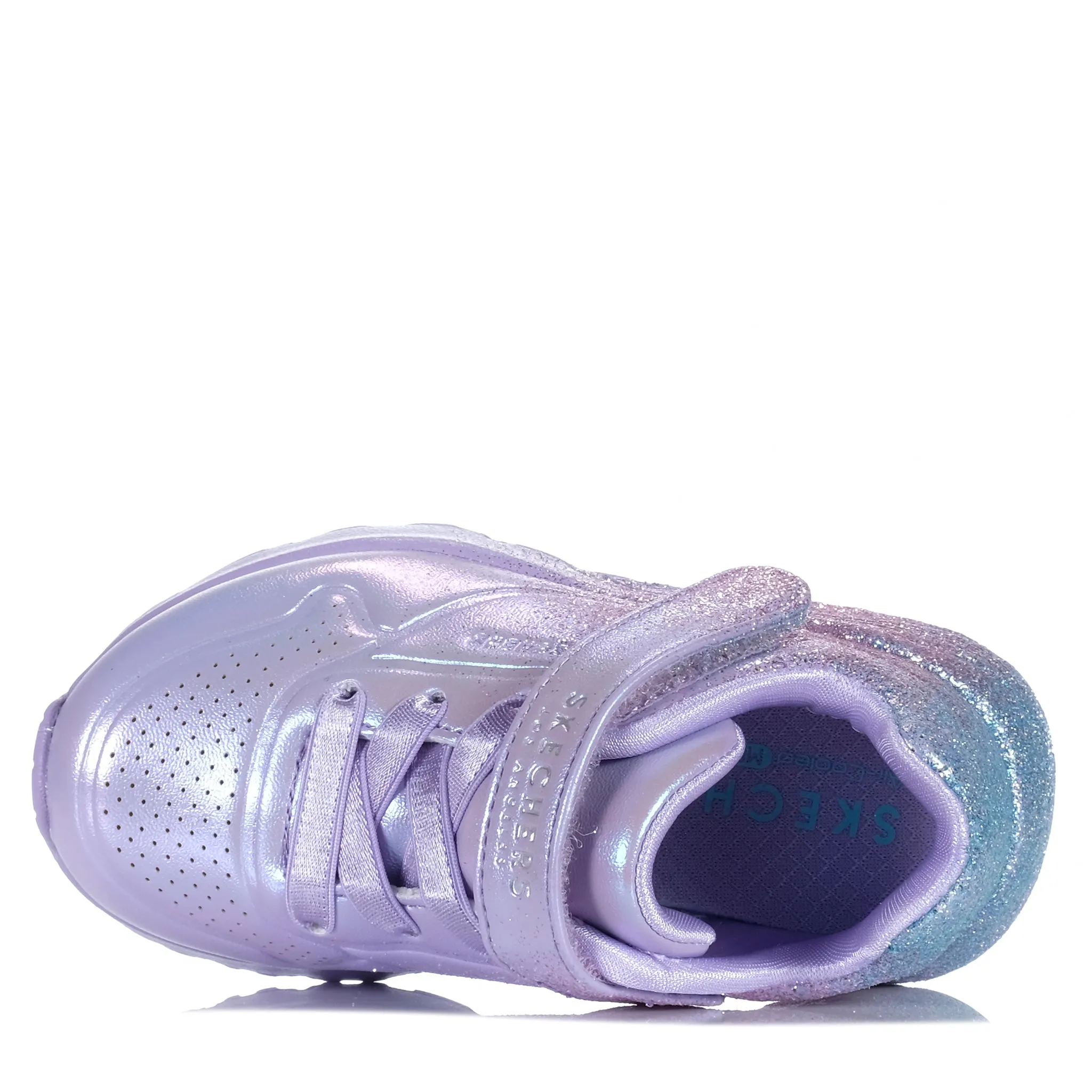 Skechers Infants' Uno Lite - Metallic Sparkle 310394N Lavender Urban appeal