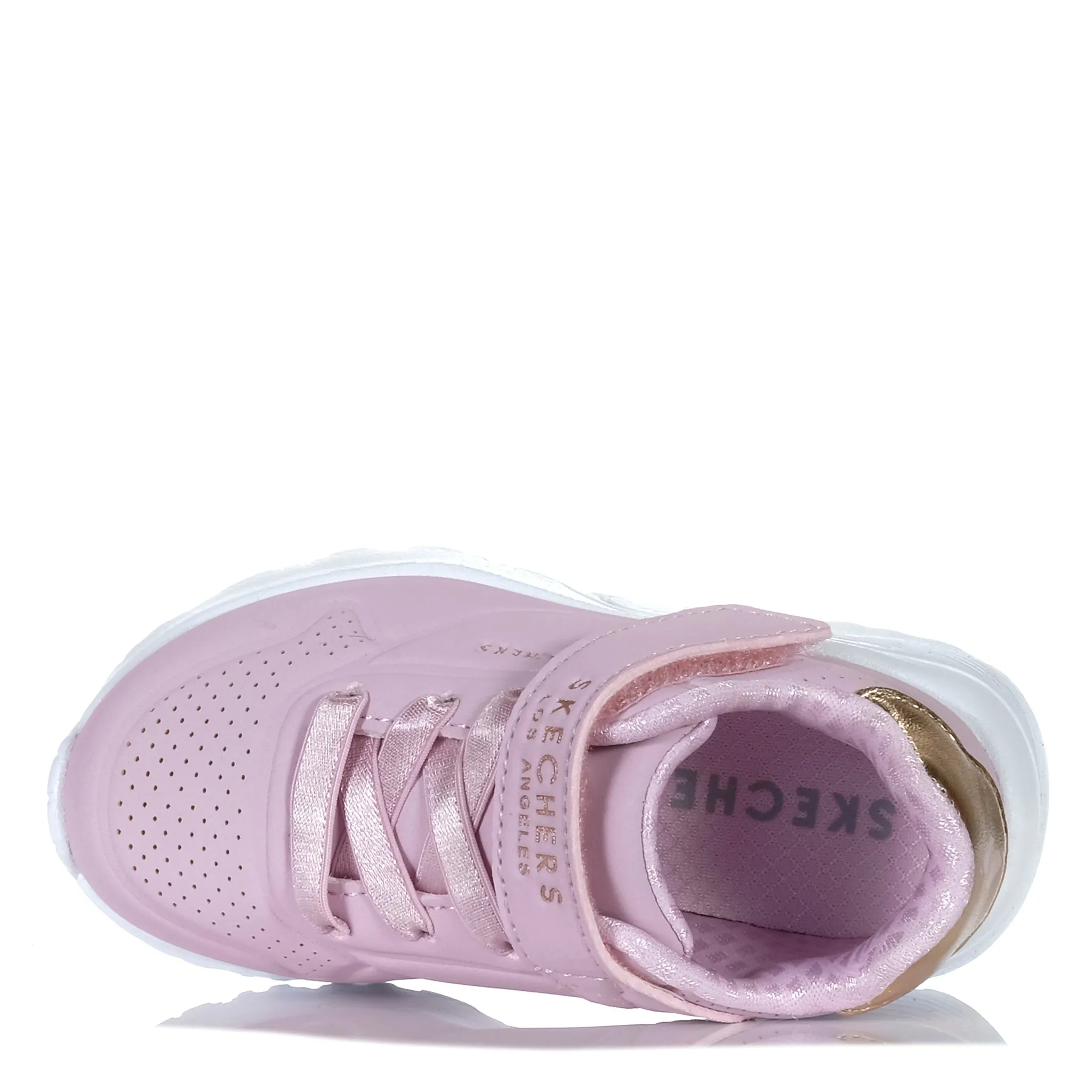 Skechers Infants UNO Lite - Precious Shimmer Pink 310379N Ultimate look