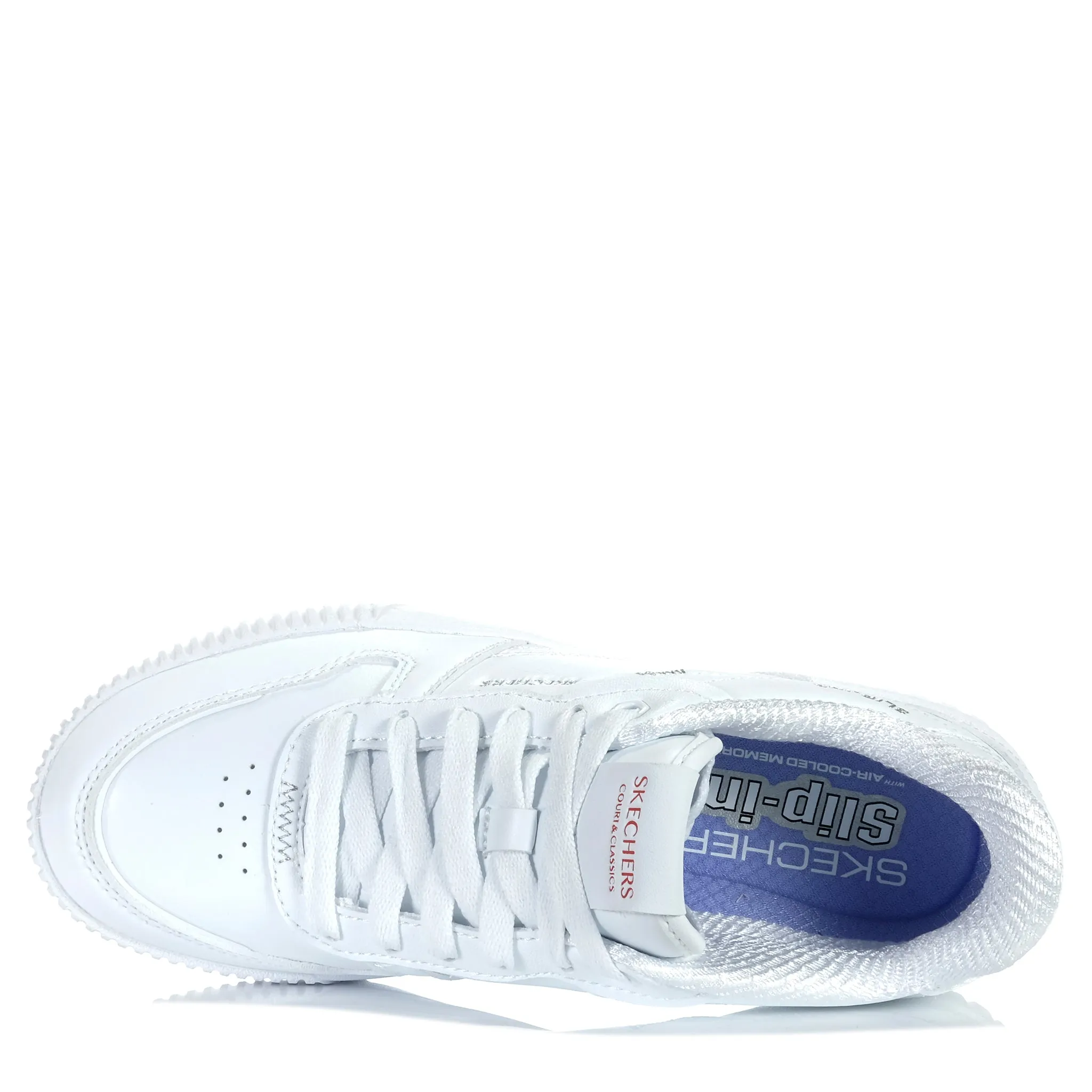 Skechers Jade - Put It On Neutral 185222 White Distinctive