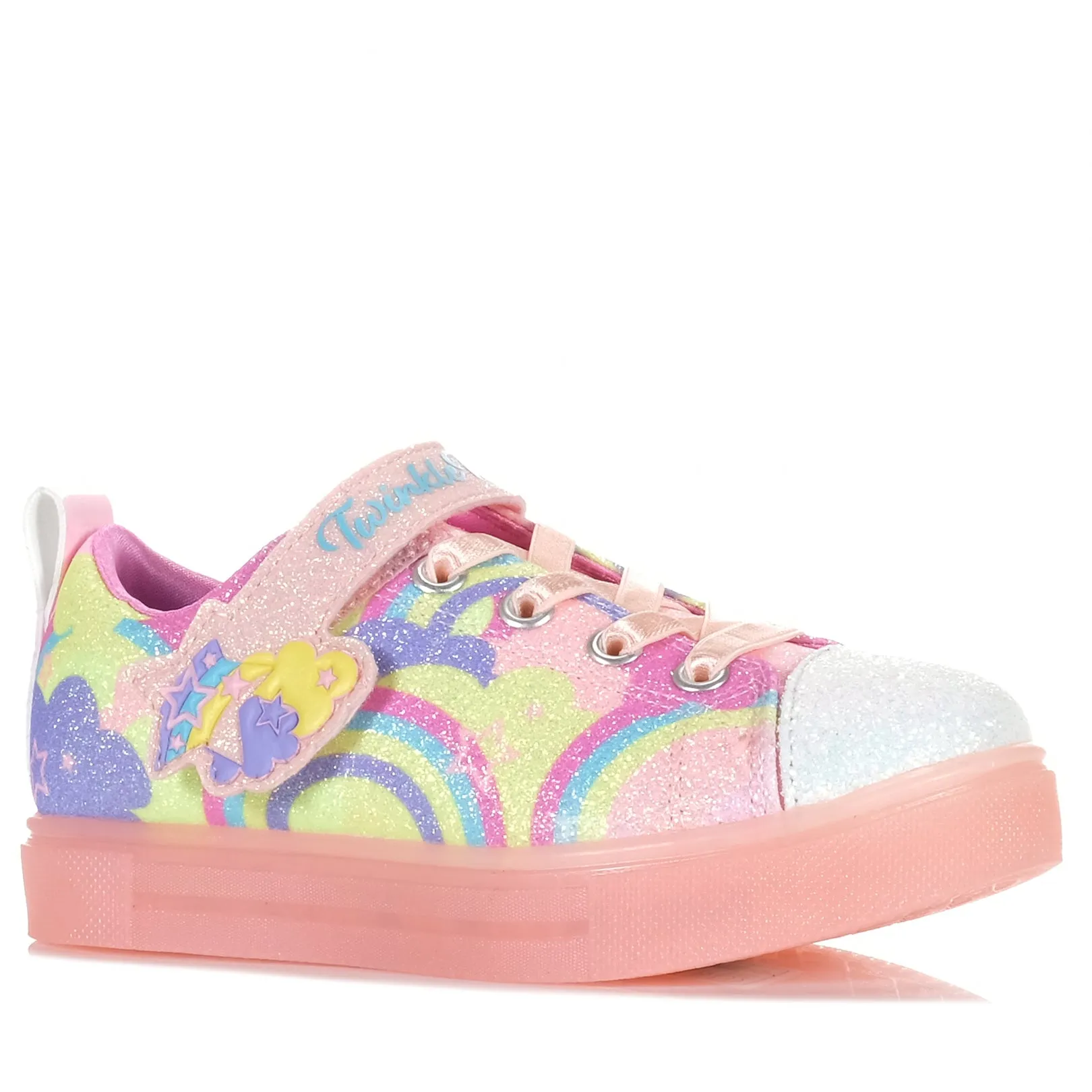 Ground Control Skechers Kids' Twinkle Sparks Ice 2.0 - Shimmering Sky 314749L C