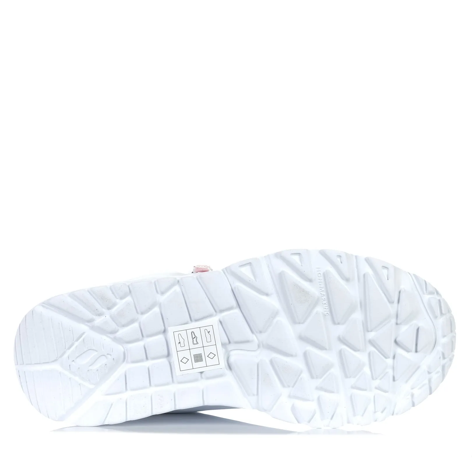Skechers Kids' Uno Lite - Easy Zip 310387L White Balanced Step