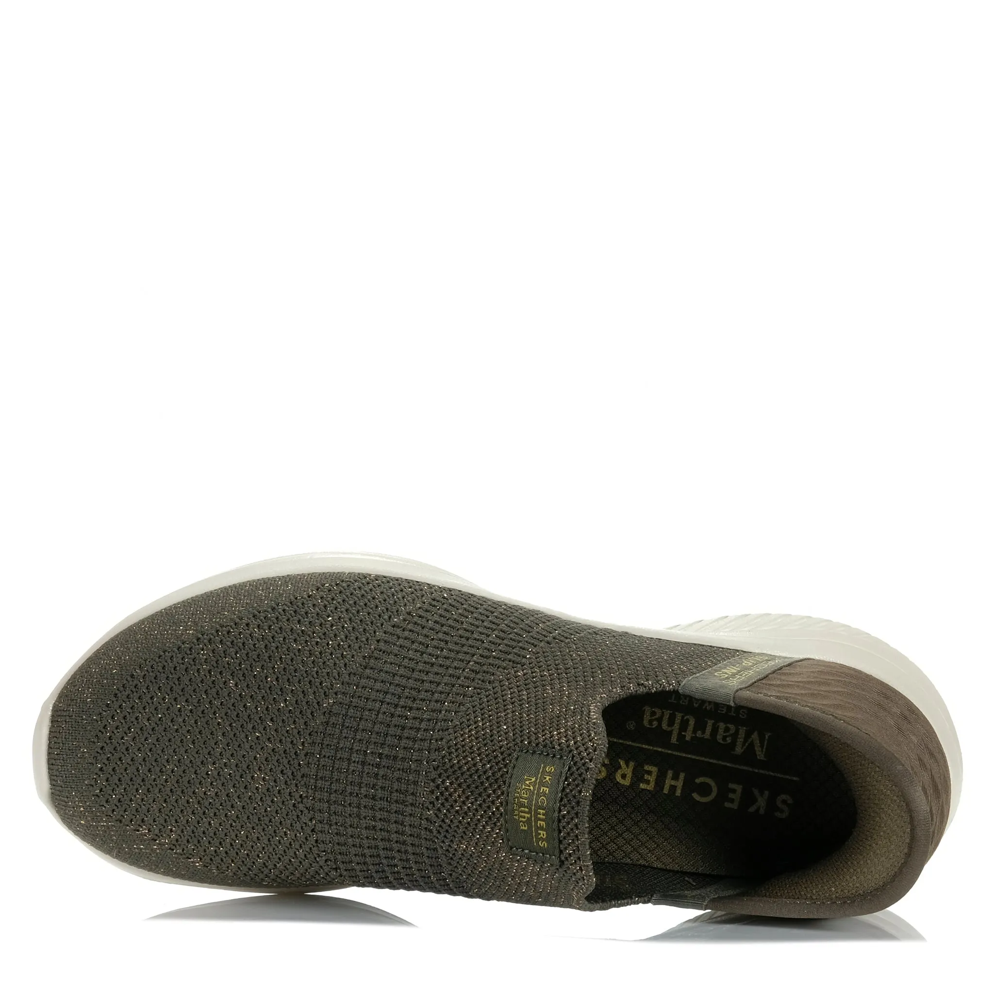 Skechers Martha Stewart Slip-Ins: Ultra Flex 3.0 - Neptune Olive High-traction