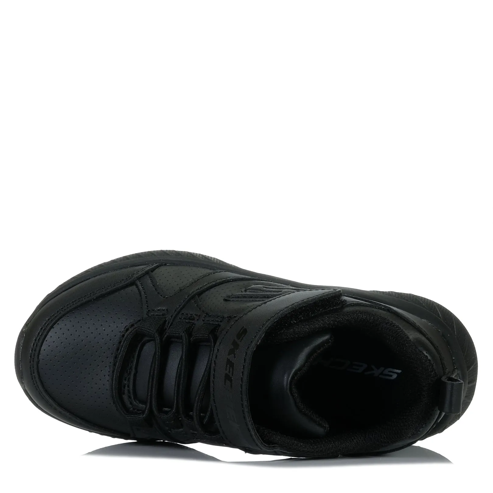 Skechers Microspec Plus School Sweets 302635L Black/Black Distinctive materials