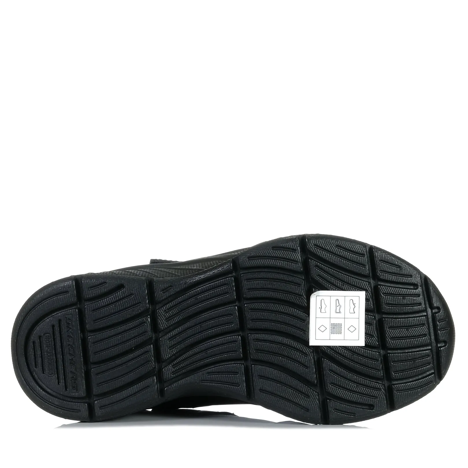 Skechers Microspec Plus School Sweets 302635L Black/Black Distinctive materials