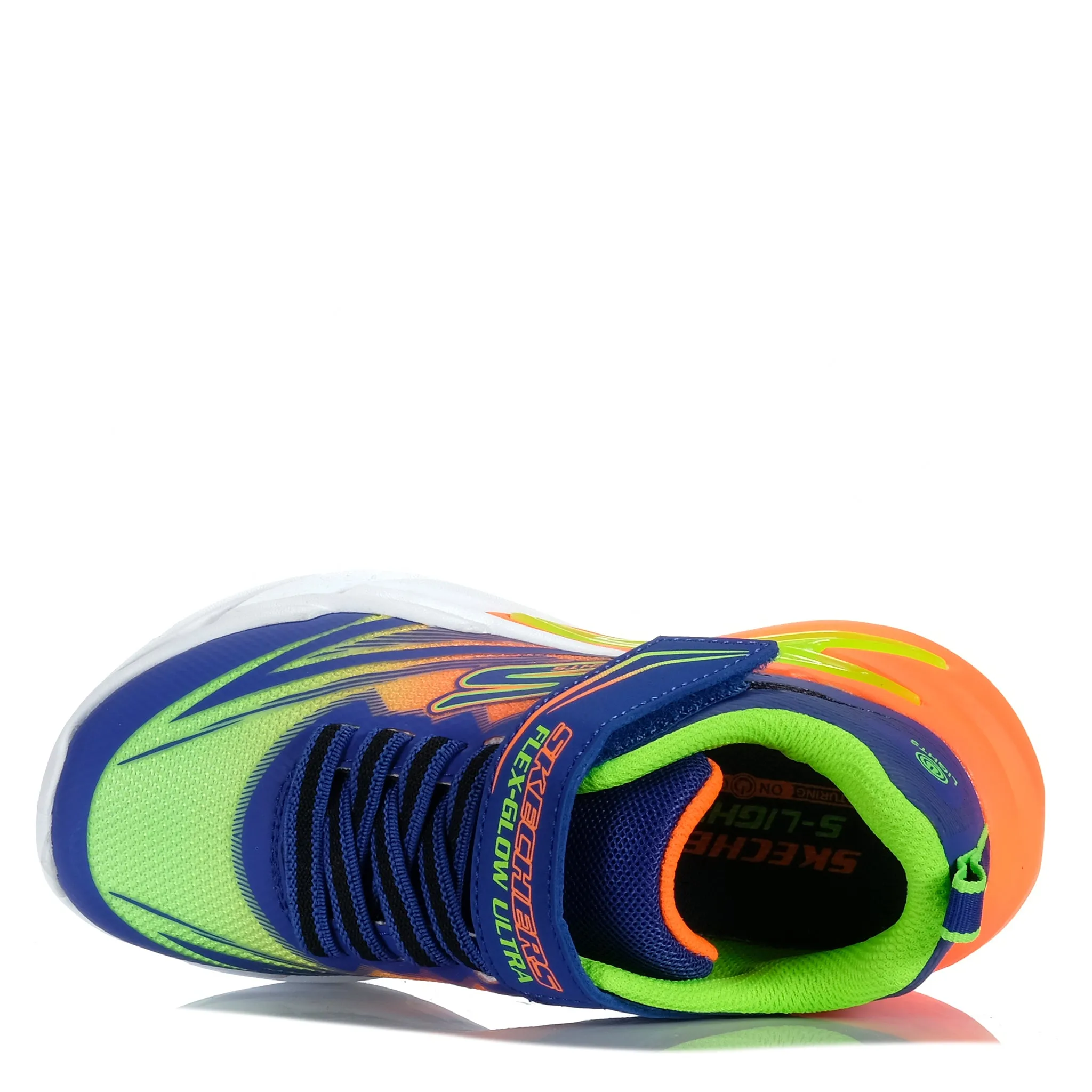 Skechers S Lights: Flex-Glow Ultra 400139L Blue Multi Urban Style