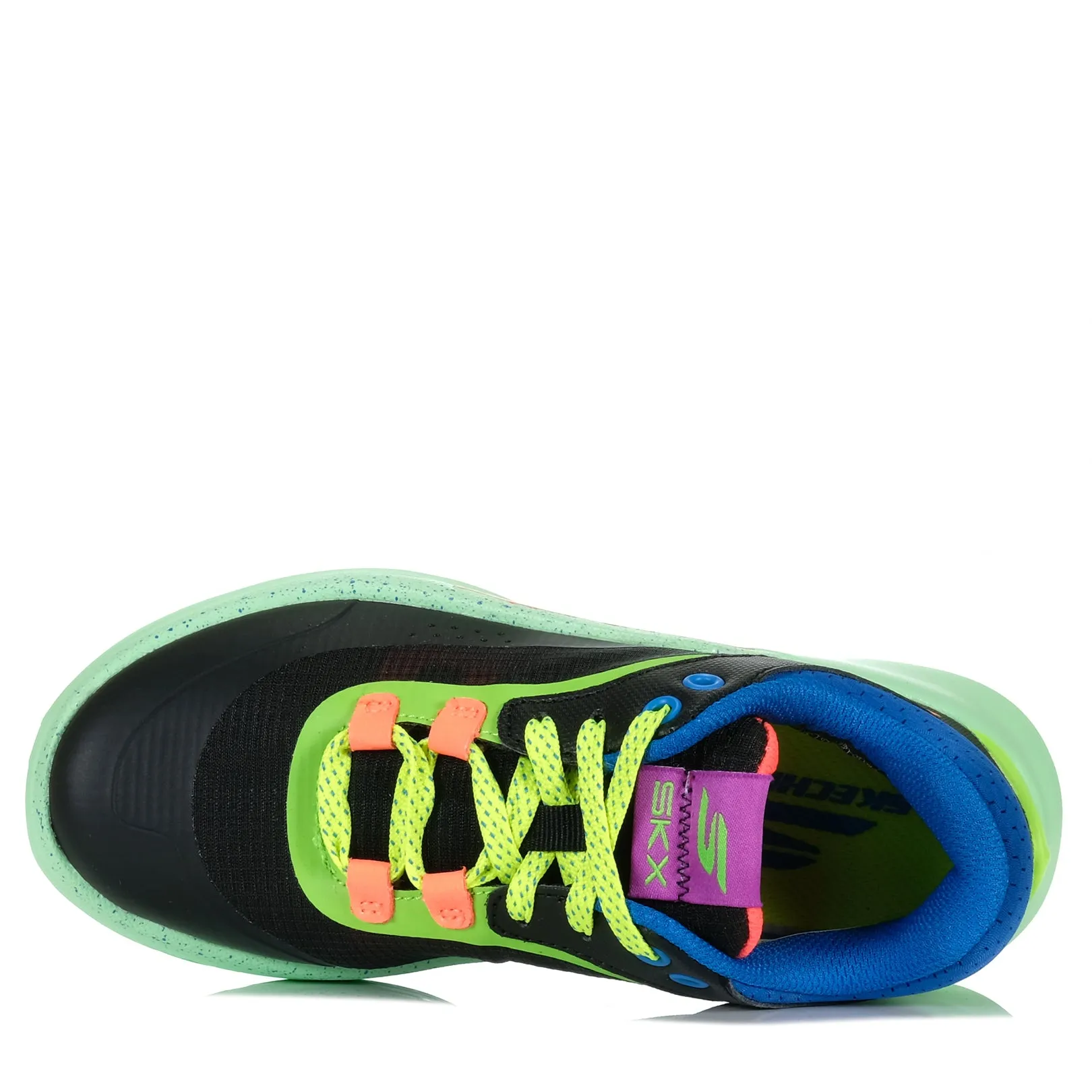 Skechers SKX Court Hype 406069L Black/Multi Boosted Height