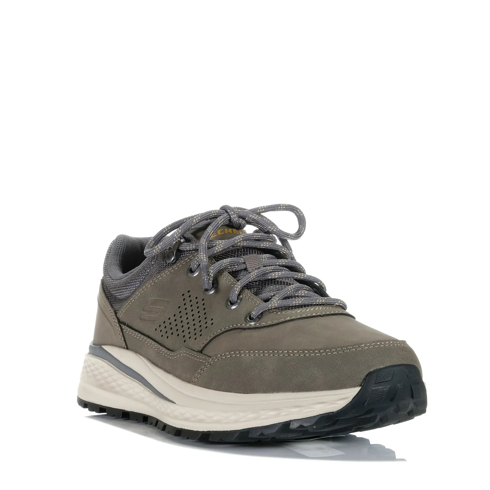 Skechers Slade Ultra - Abel 210926 Charcoal Cushioned Heel Pad Design Technology