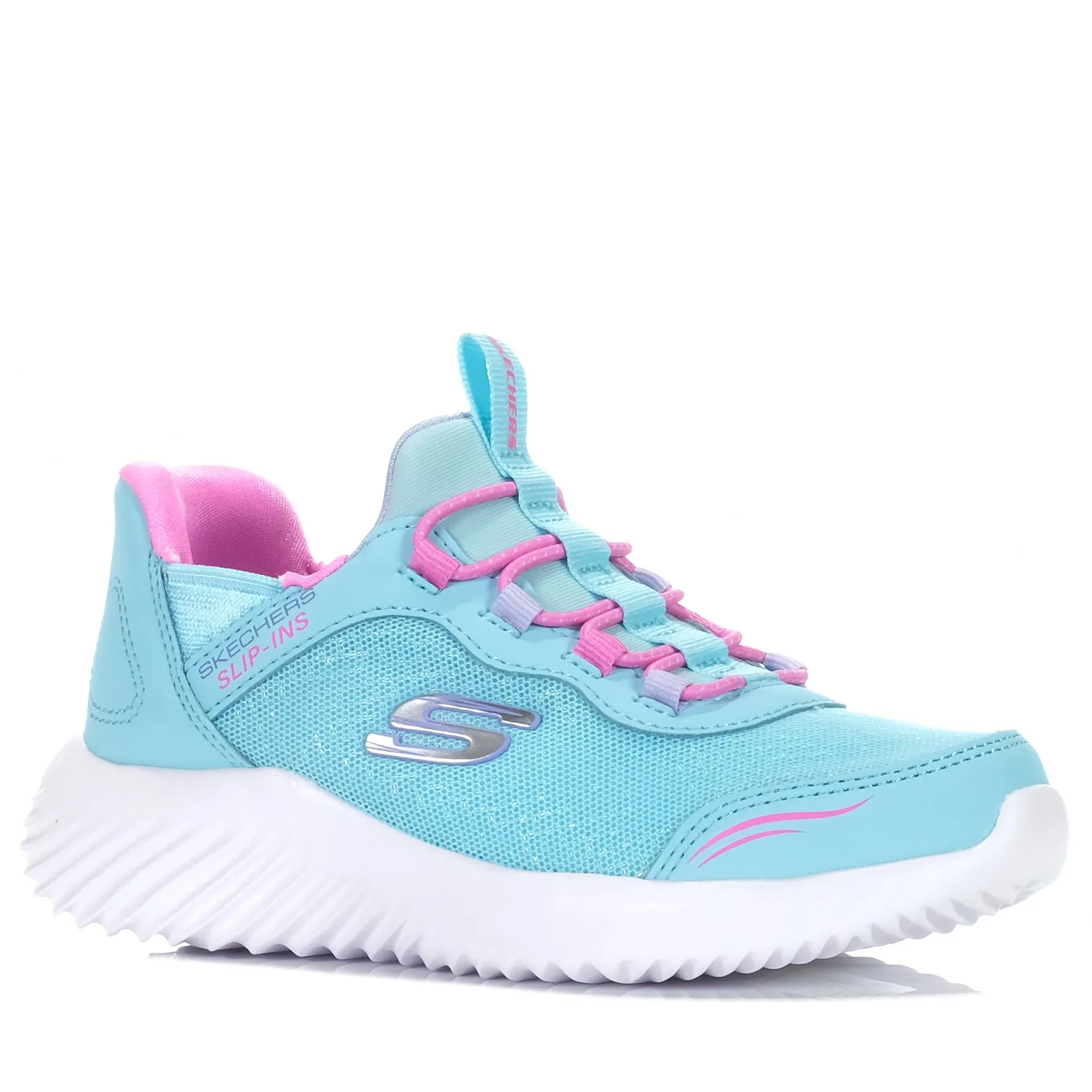 Skechers Slip-ins: Bounder - Simple Cute 303585L Turquoise Easy Style Relaxed grip