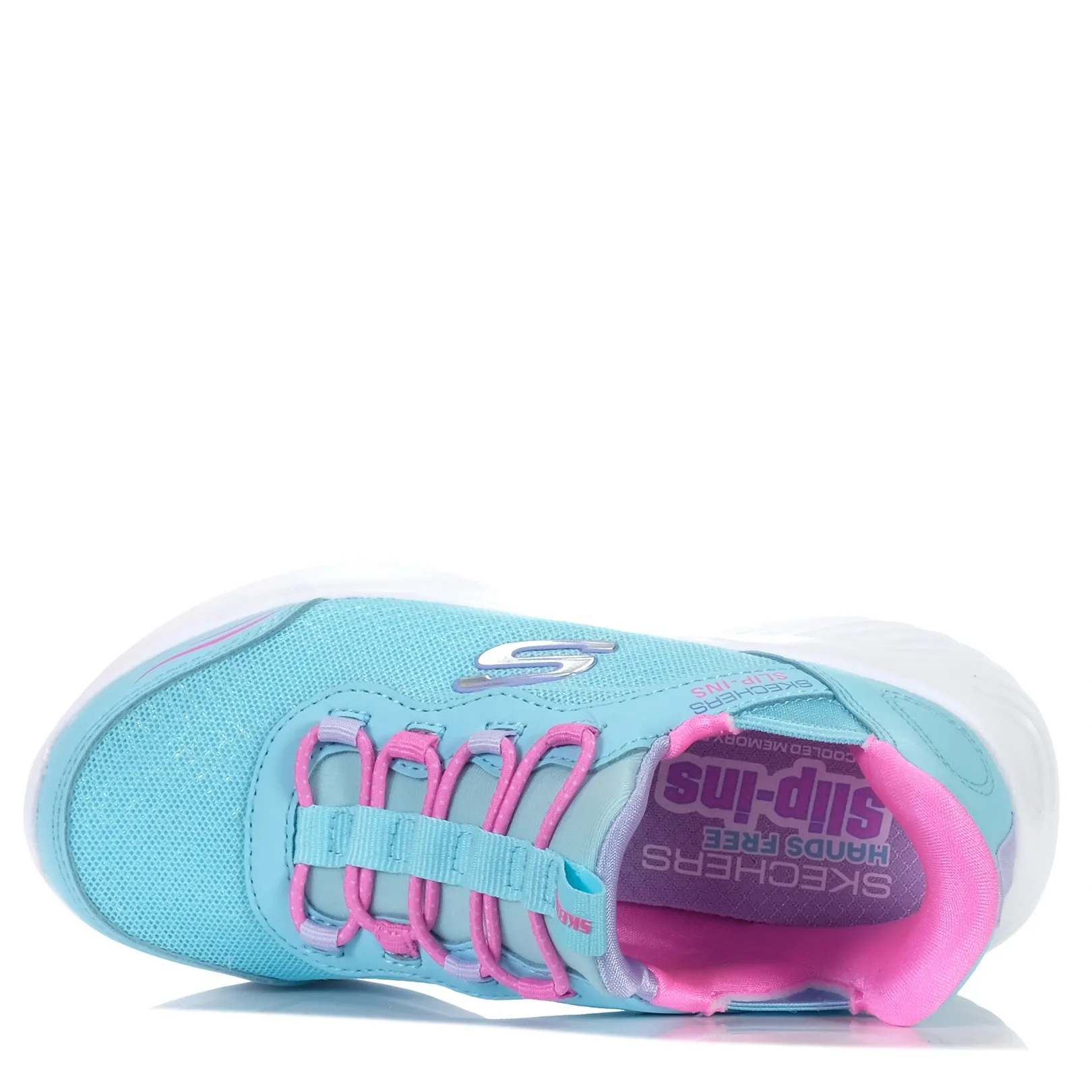 Skechers Slip-ins: Bounder - Simple Cute 303585L Turquoise Cool Air Flow