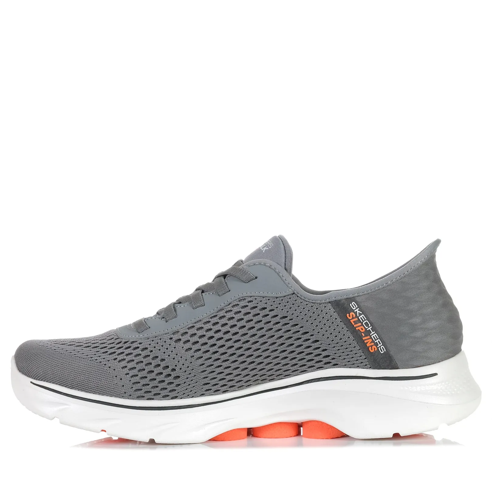 Skechers Slip-Ins: GOwalk 7 - Free Hand 2 216648 Grey/Orange Quality Construction