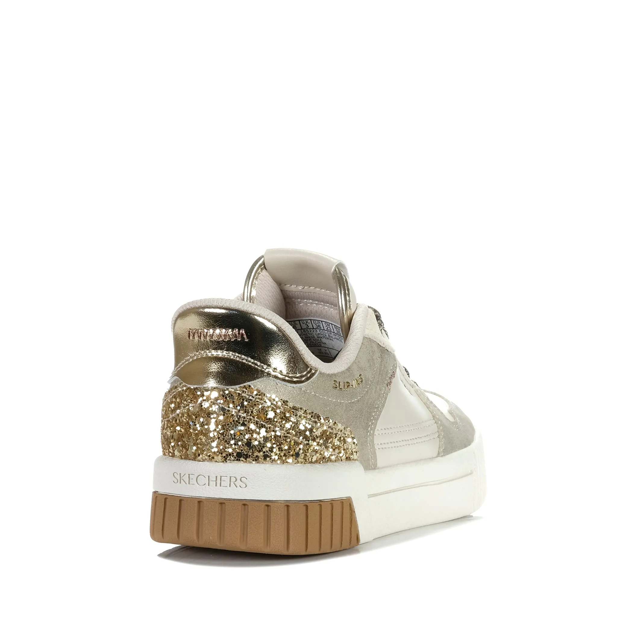 Skechers Slip-ins: Jade - Radiant Roar 185223 Natural Gold Urban Feel