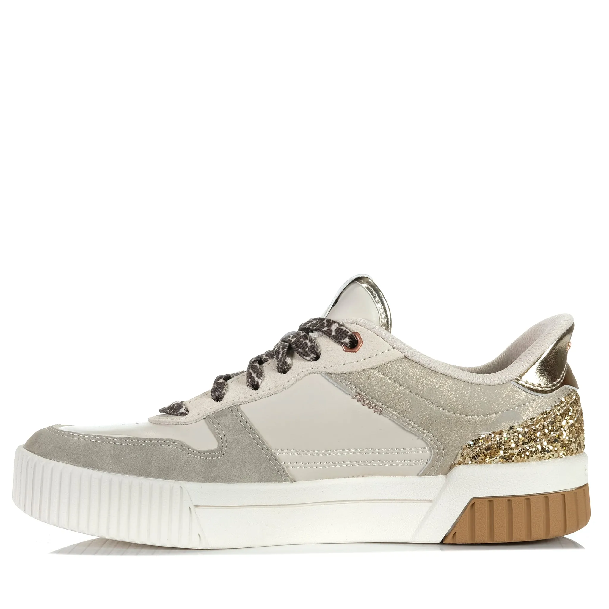 Skechers Slip-ins: Jade - Radiant Roar 185223 Natural Gold Urban Feel