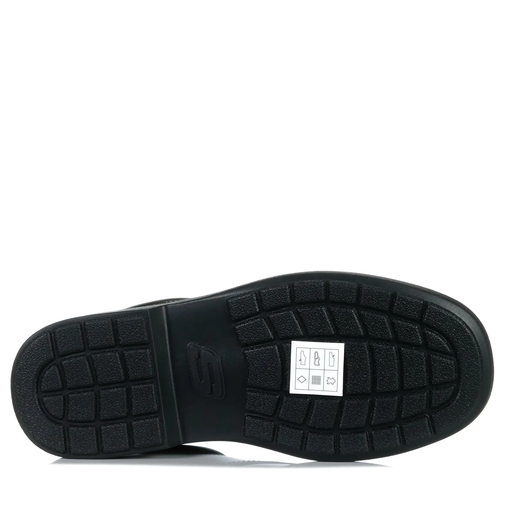 Skechers Smooth Tracks Lace Up 419040L Black High-End Look