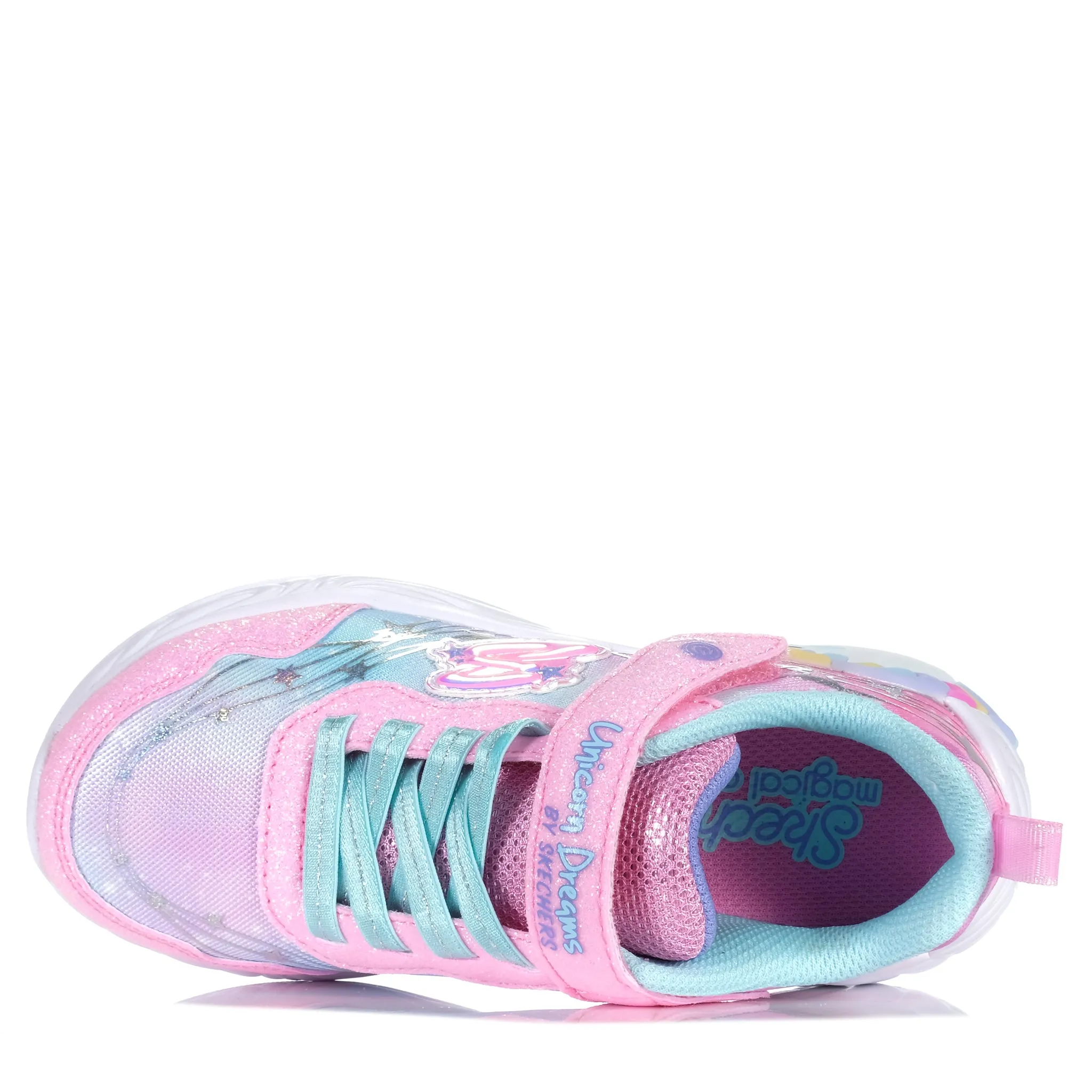 Skechers Unicorn Dreams - Wishful Magic 302299L Pink/Turquoise timeless
