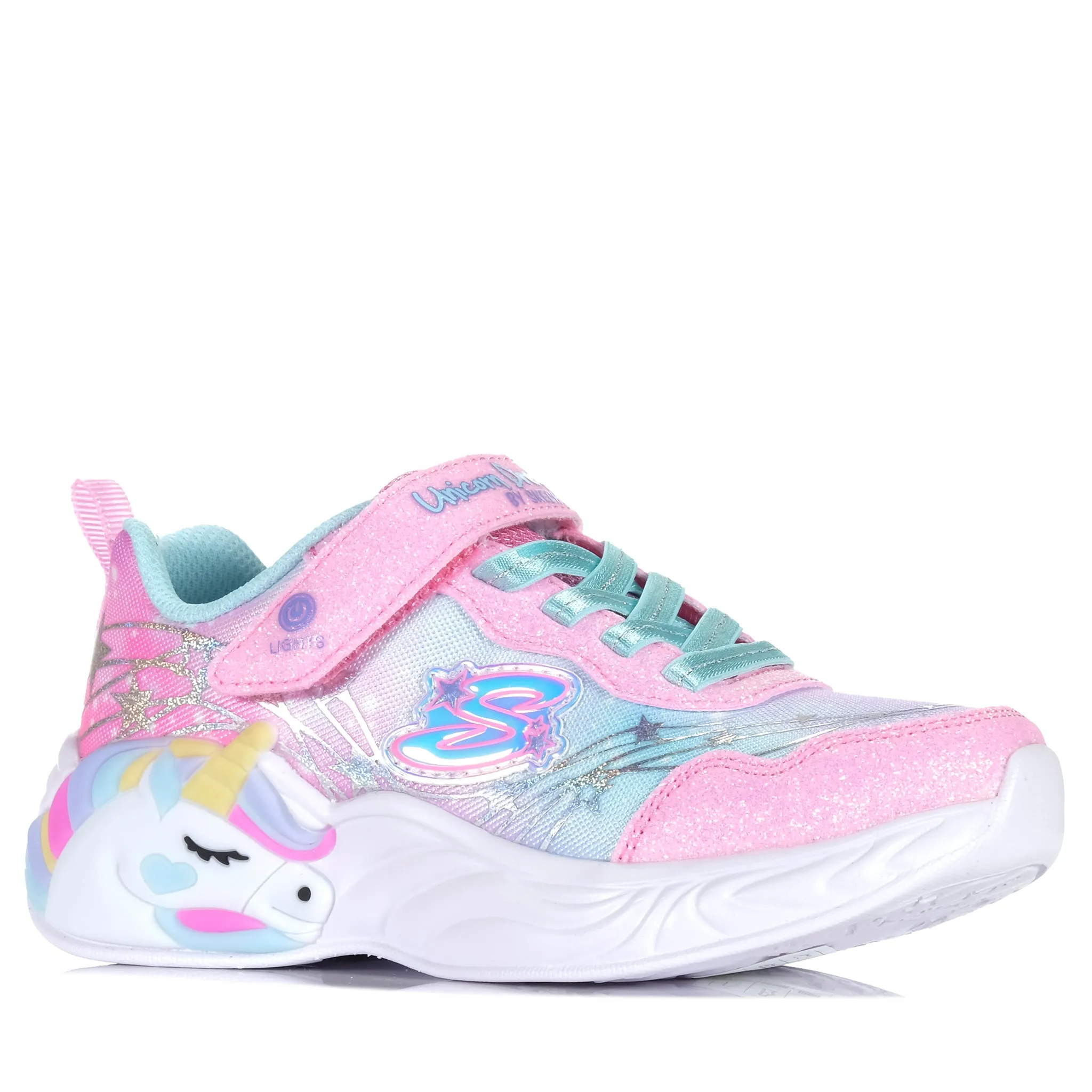 Skechers Unicorn Dreams - Wishful Magic 302299L Pink/Turquoise timeless