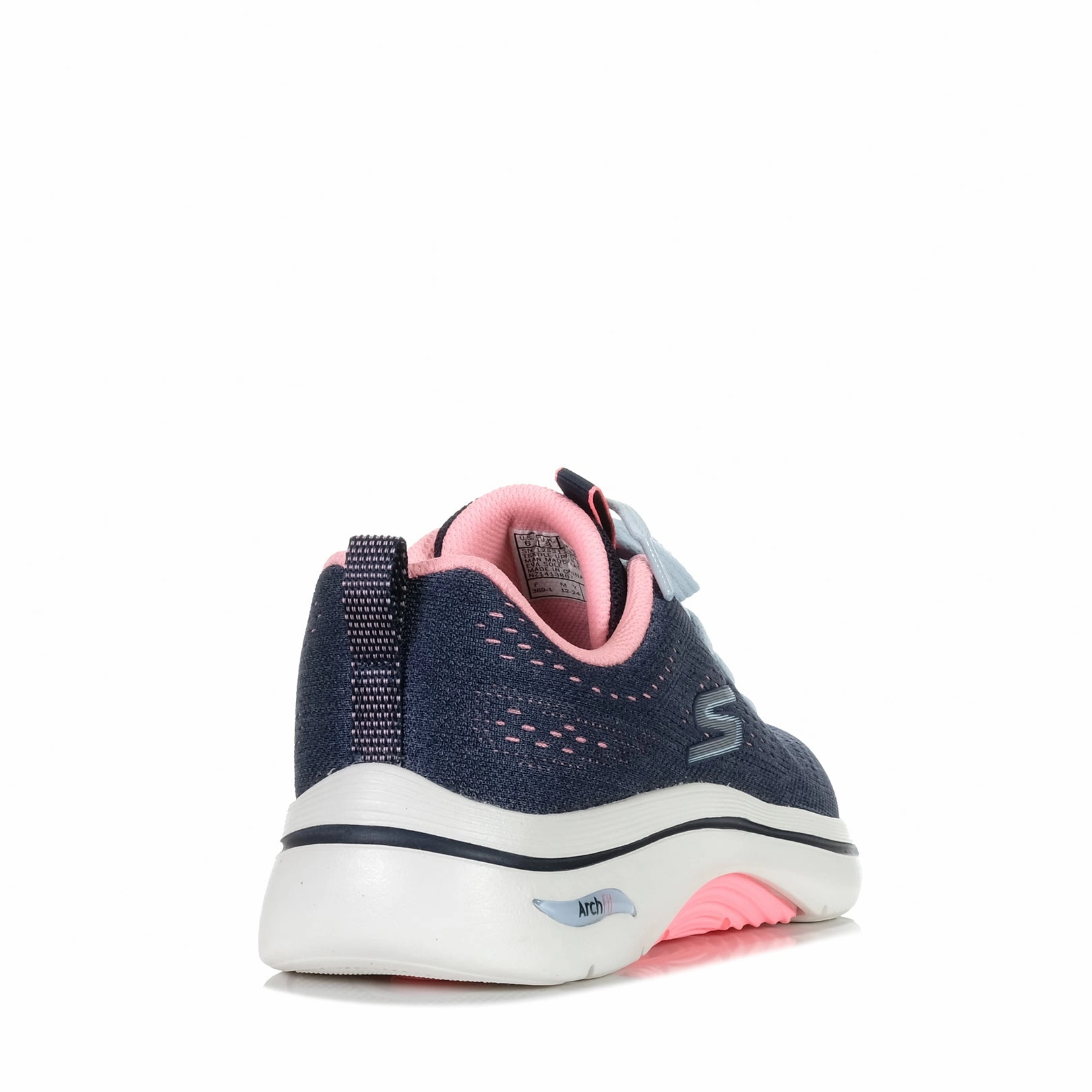 Skechers GOwalk Arch Fit 2.0 - Vivid Sunset 125311 Navy/Hot Pink Sleek Appearance Specification