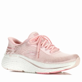 running with a durable outsole Skechers Max Cushioning Elite 2.0 - Kaplan Light Pink/Rose Gold