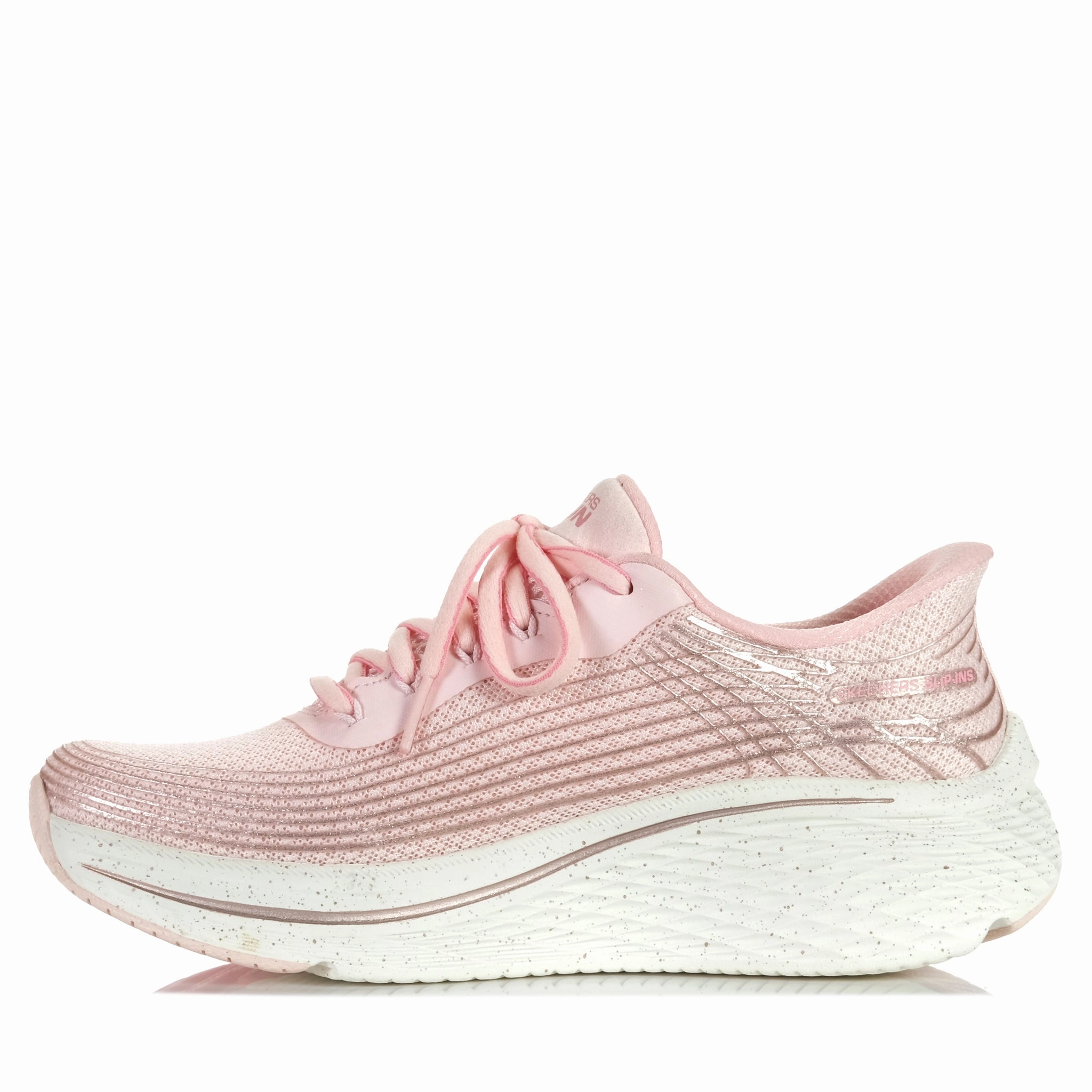 Skechers Max Cushioning Elite 2.0 - Kaplan Light Pink/Rose Gold Supportive Footbed Option Mechanism