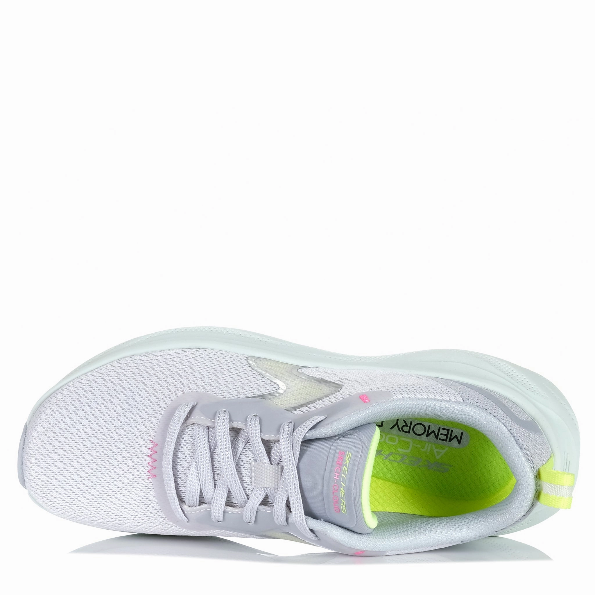 Skechers Skech Cloud - Smooth Wave 150562 Light Grey/Green Marathon Feature