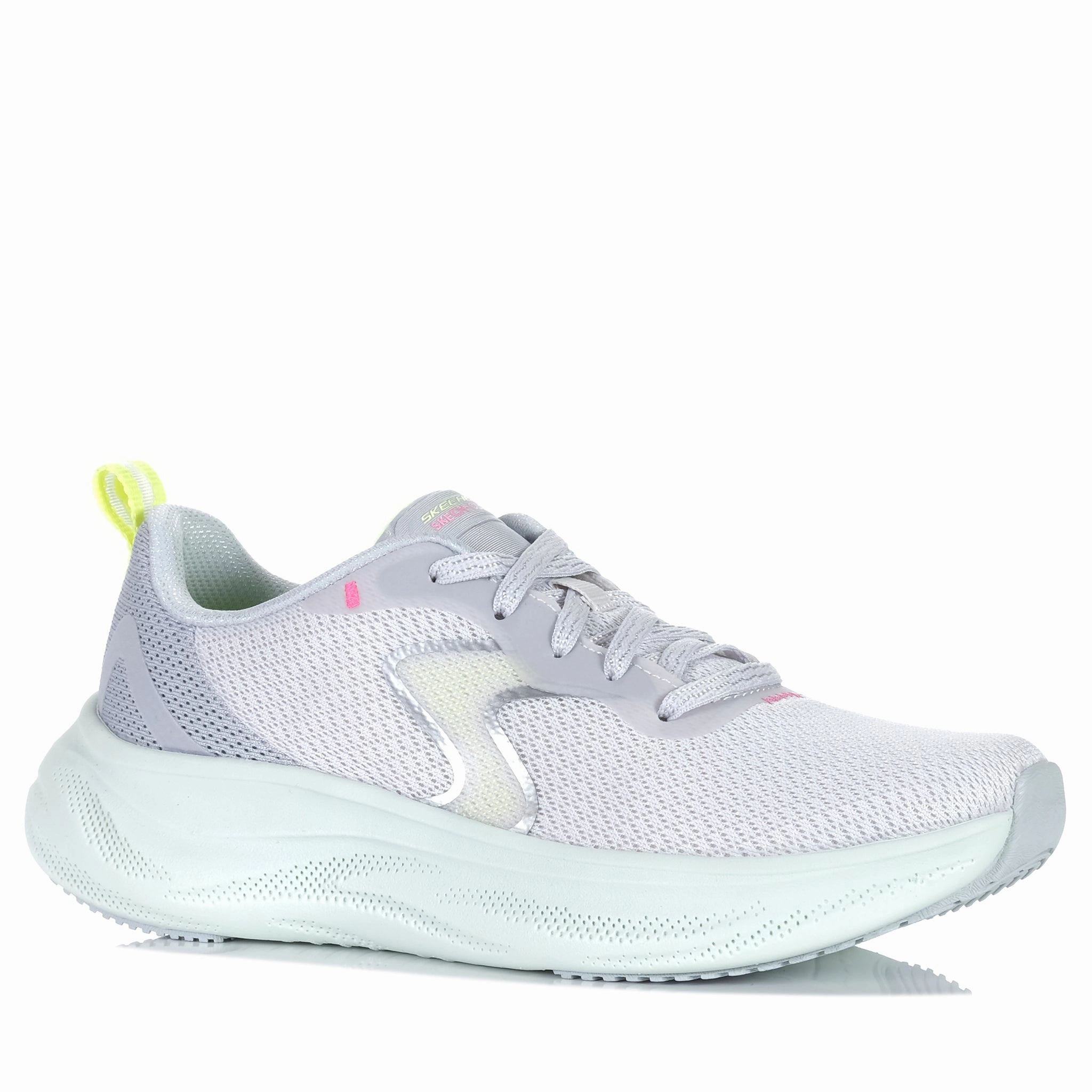 hydration packs heavy - duty - upper - feature shoes Skechers Skech Cloud - Smooth Wave 150562 Light Grey/Green