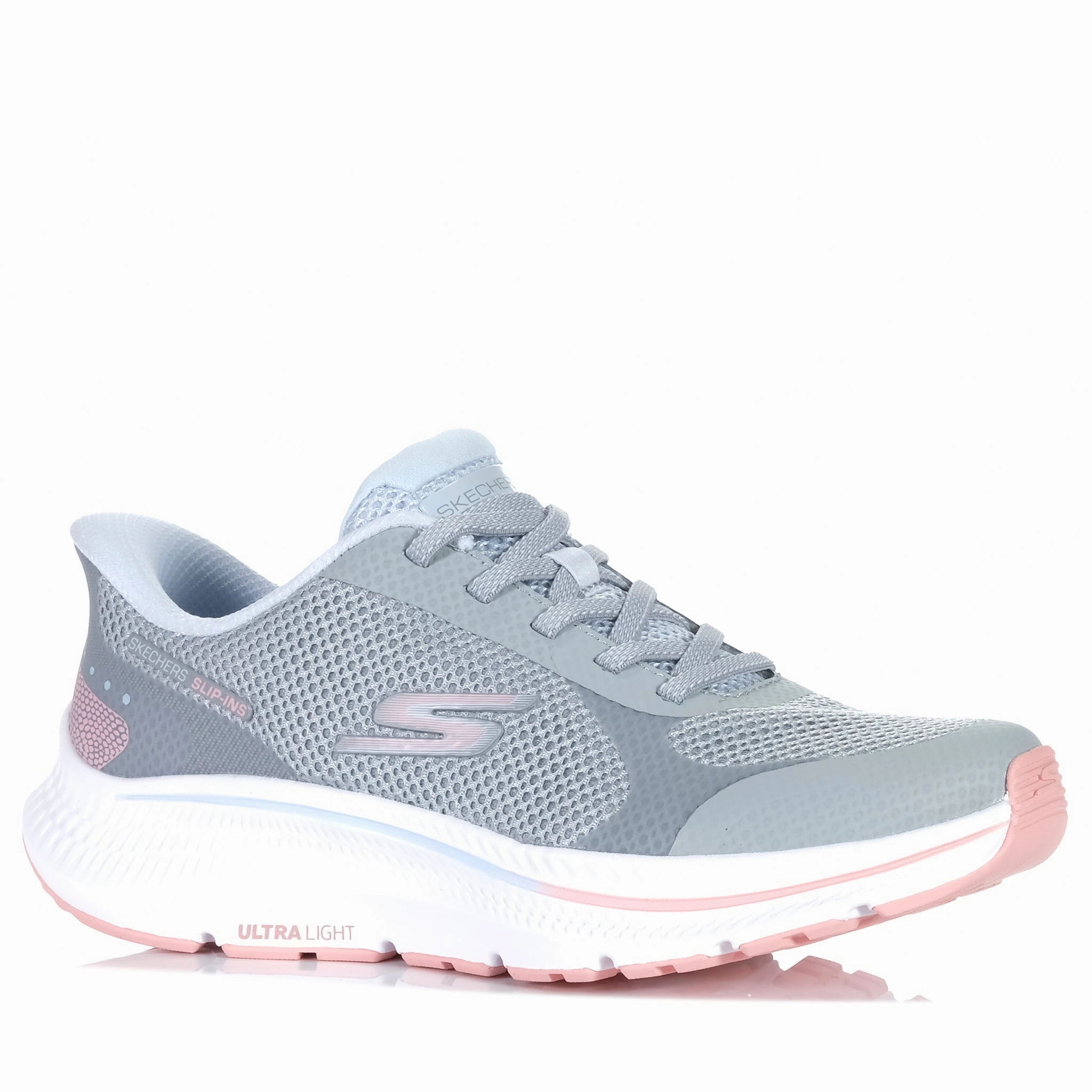Skechers Slip-ins: GOrun Consistent 2.0 - Captiva Grey/Blue 1286 machine - washable running option mud running footwear