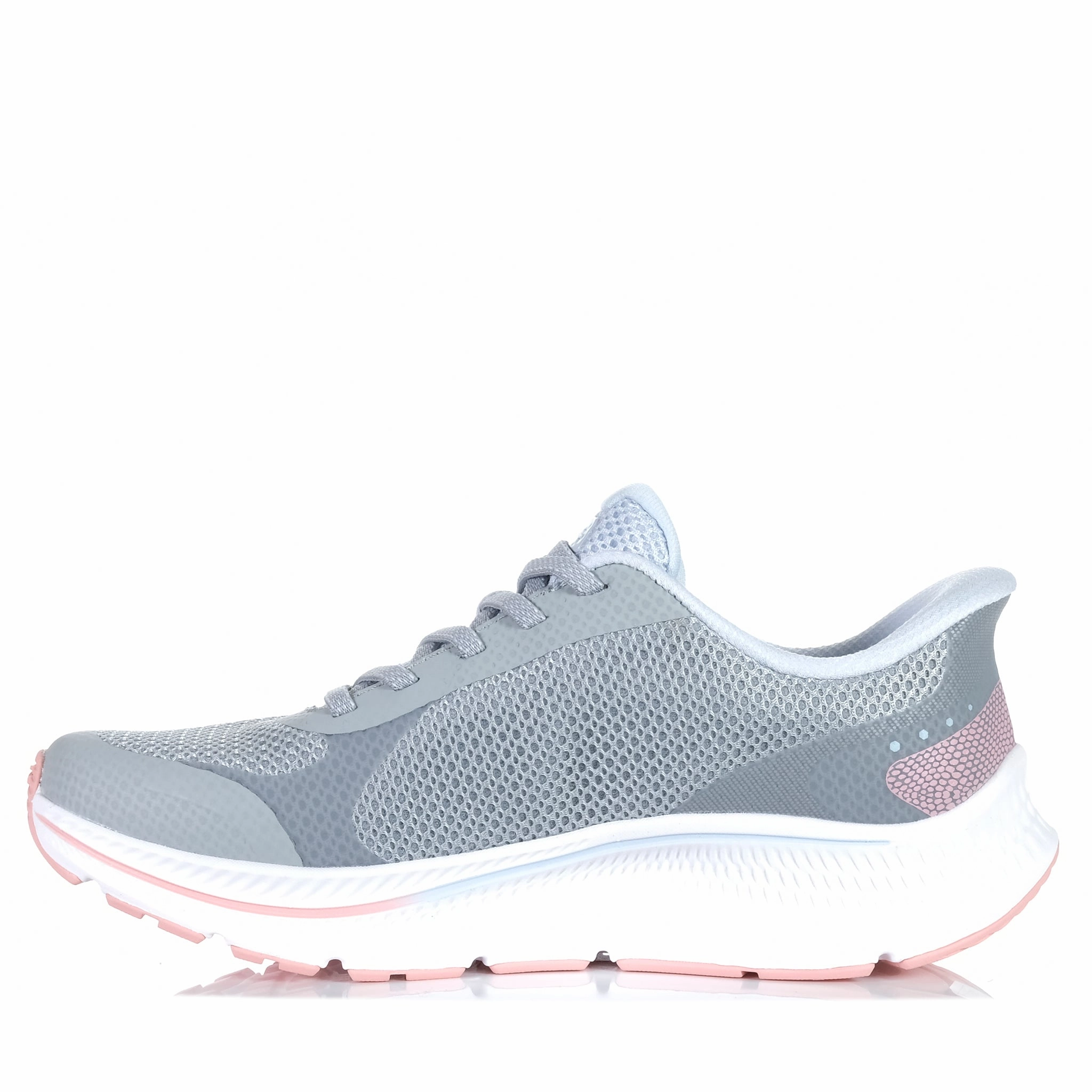 Skechers Slip-ins: GOrun Consistent 2.0 - Captiva Grey/Blue 1286 Stretchable Mesh Upper