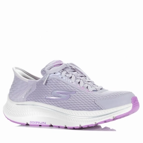 rubber - outsole - traction - grip shoes Skechers Slip-Ins: GOrun Consistent 2.0 - Endure Lavender 128615