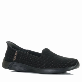 weight - lifting shoes Daily Wear Shoes Skechers Slip-Ins: On-The-Go Swift - Luminary 137291 Black/Rose