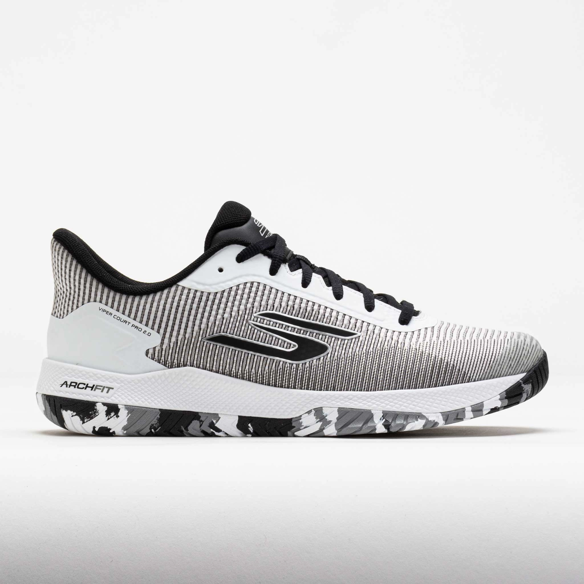 Skechers Viper Court Pro 2.0 Men's White/Black Seamless