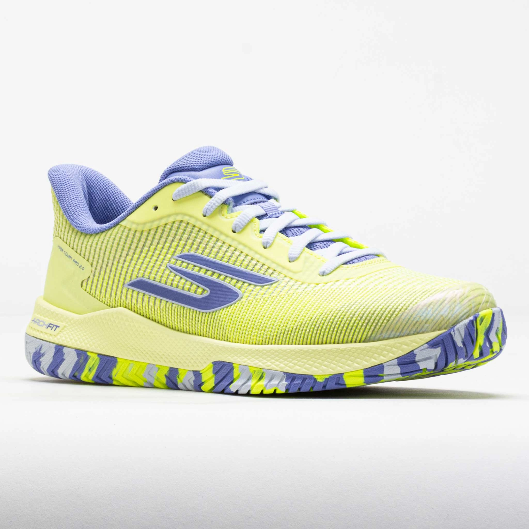 Skechers Viper Court Pro 2 Women's Lime/Lavender Bounce Zone