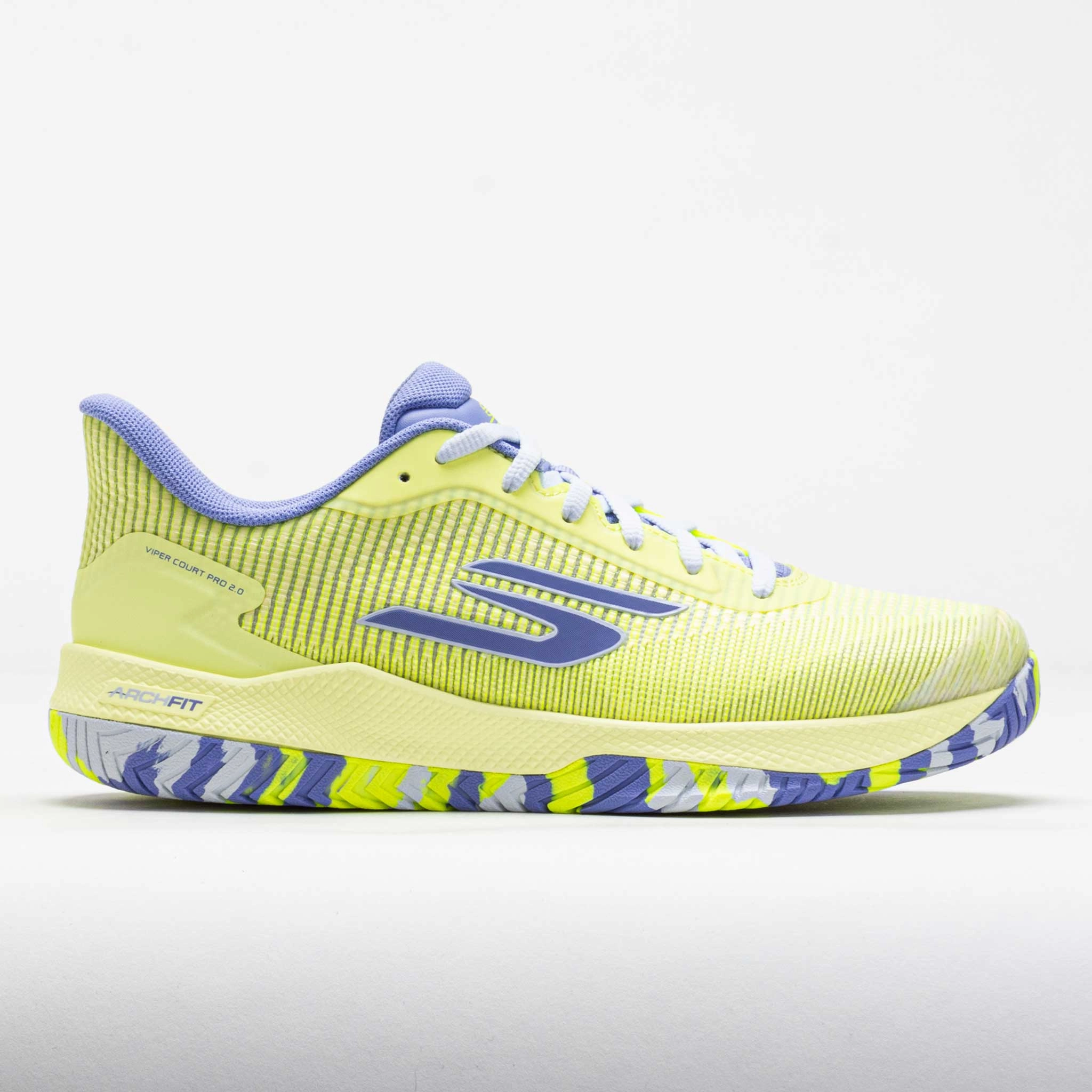 Skechers Viper Court Pro 2 Women's Lime/Lavender Bounce Zone