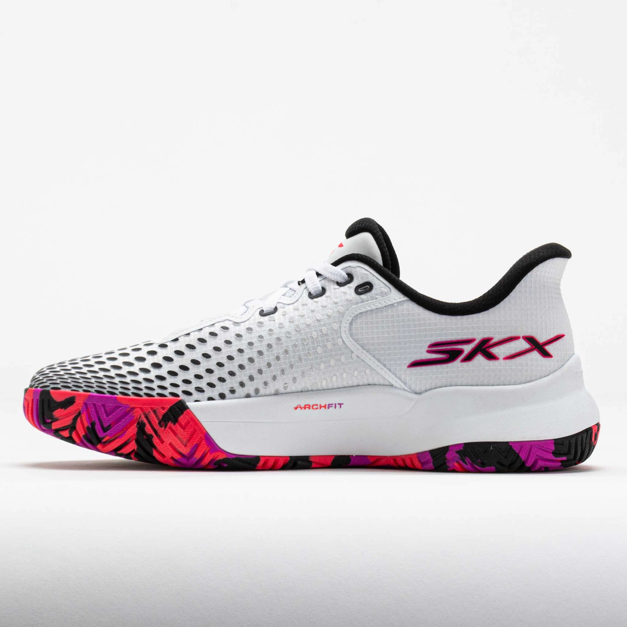 Skechers Viper Court Pro Elite Men's White/Black/Pink Premium Build