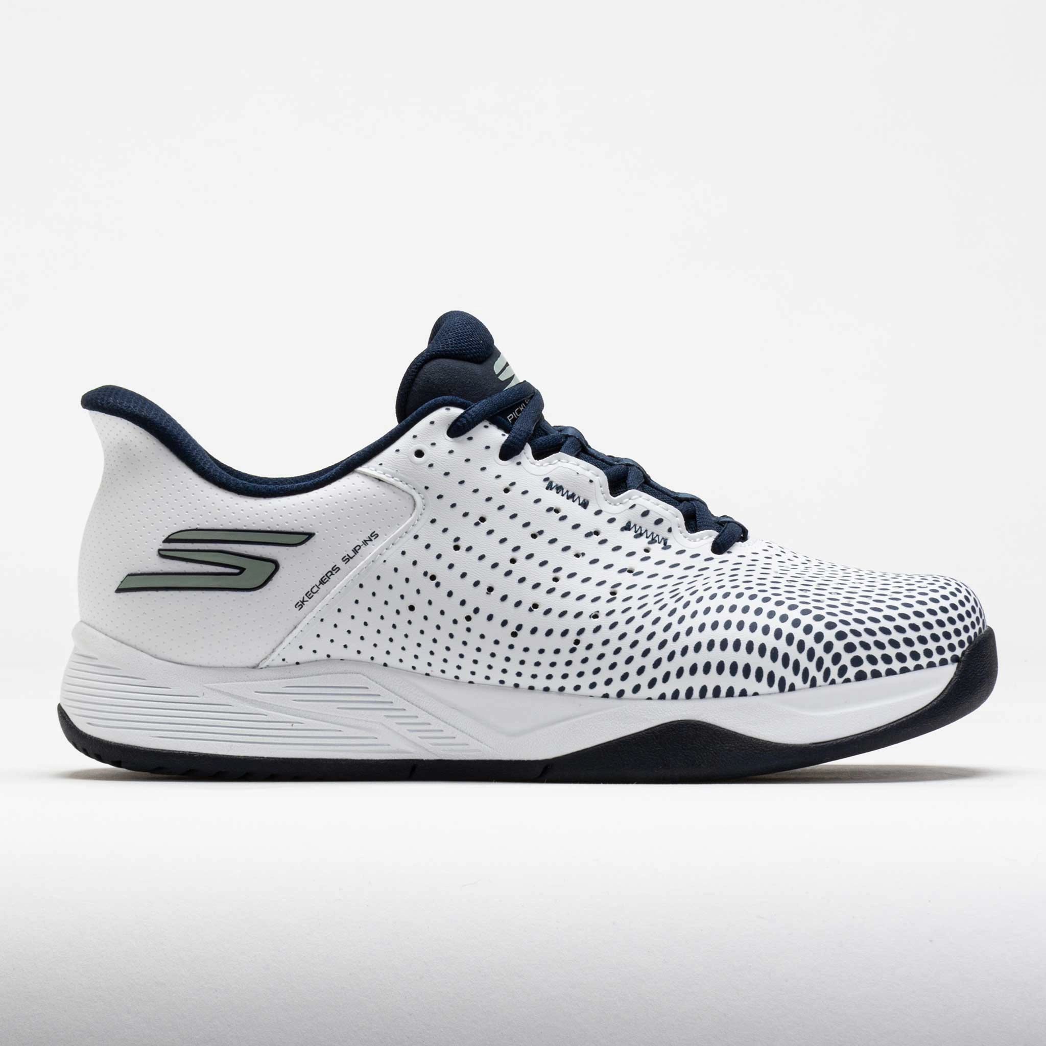 Skechers Viper Court Reload Men's White/Navy Ankle Guard
