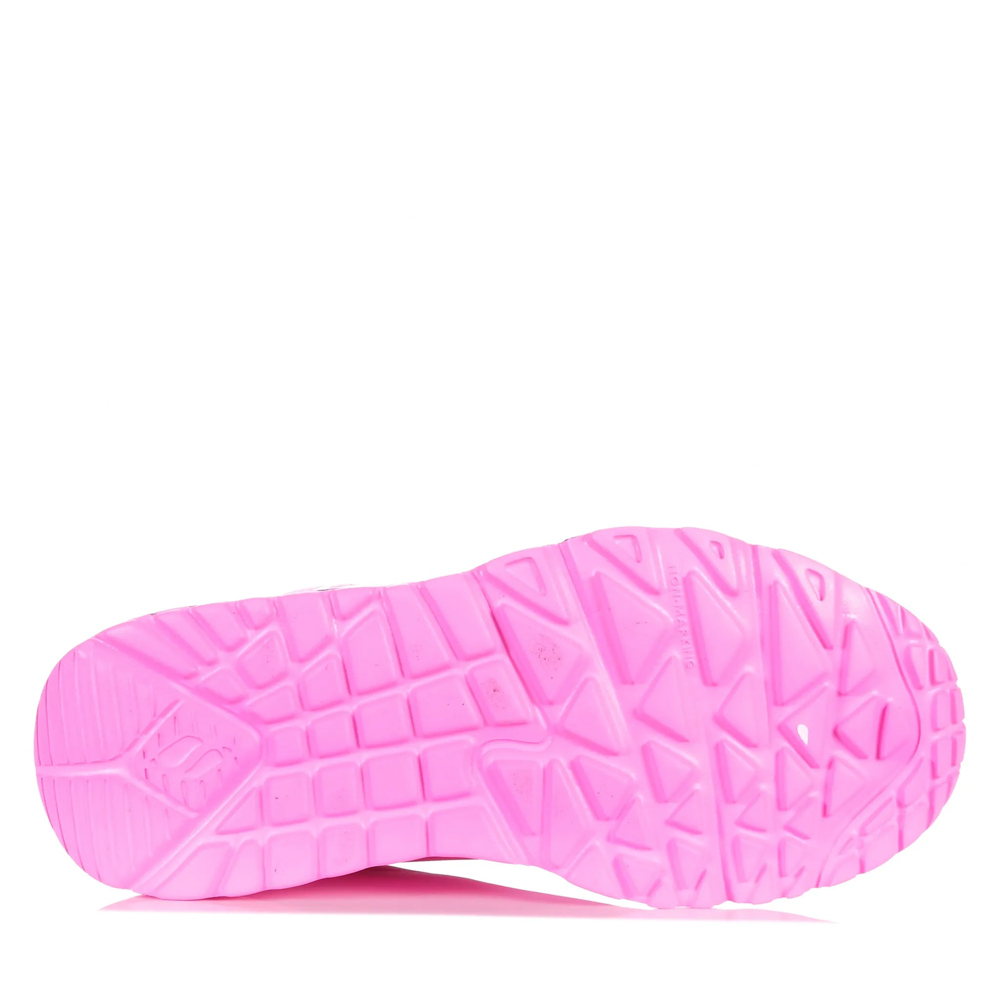 Sleek Daily Driver Skechers X JGoldcrown: Uno Lite - Metallic Love Pink 314067L