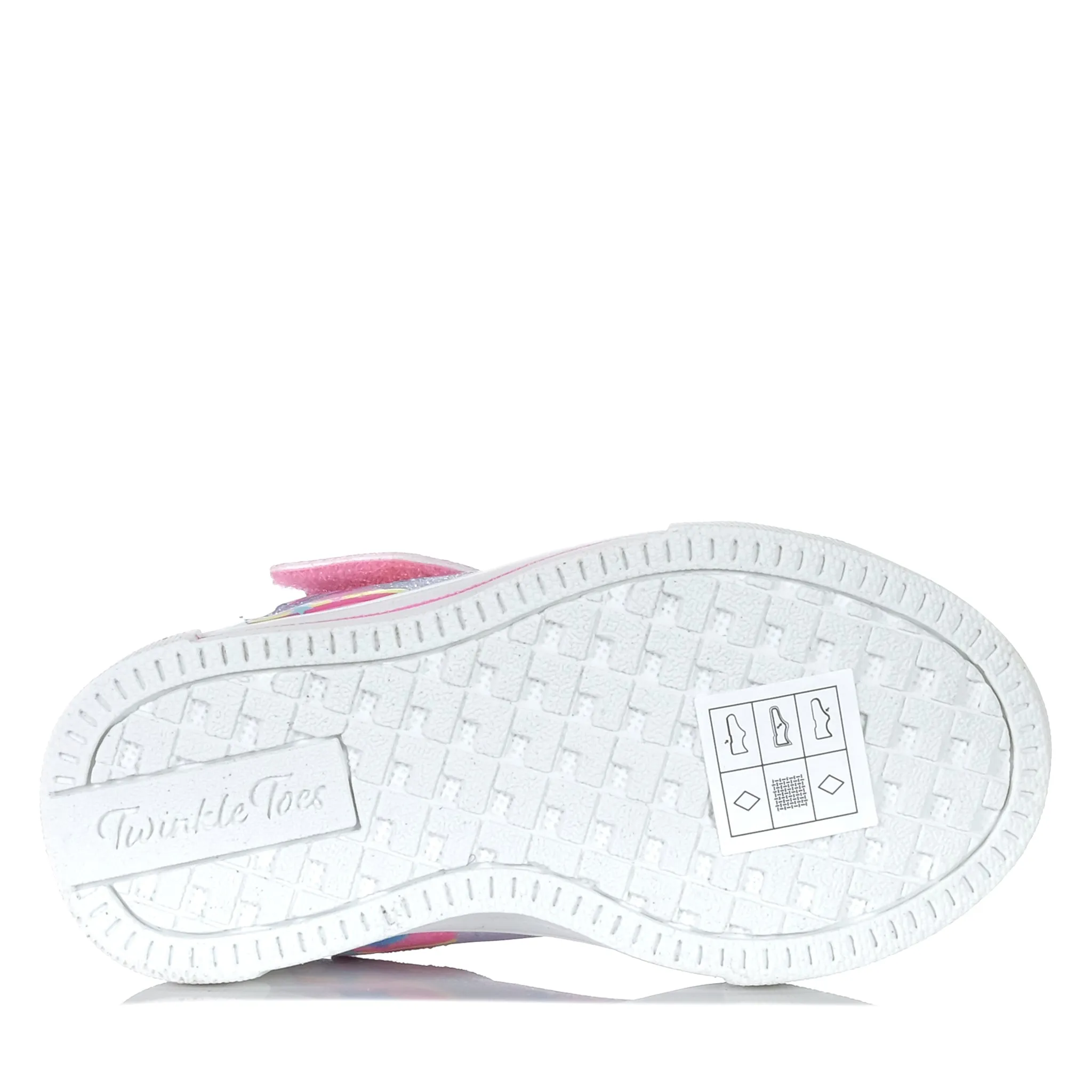Slim Comfort Skechers Infants' Twinkle Sparks - Whimsical Shimmer Pink Multi
