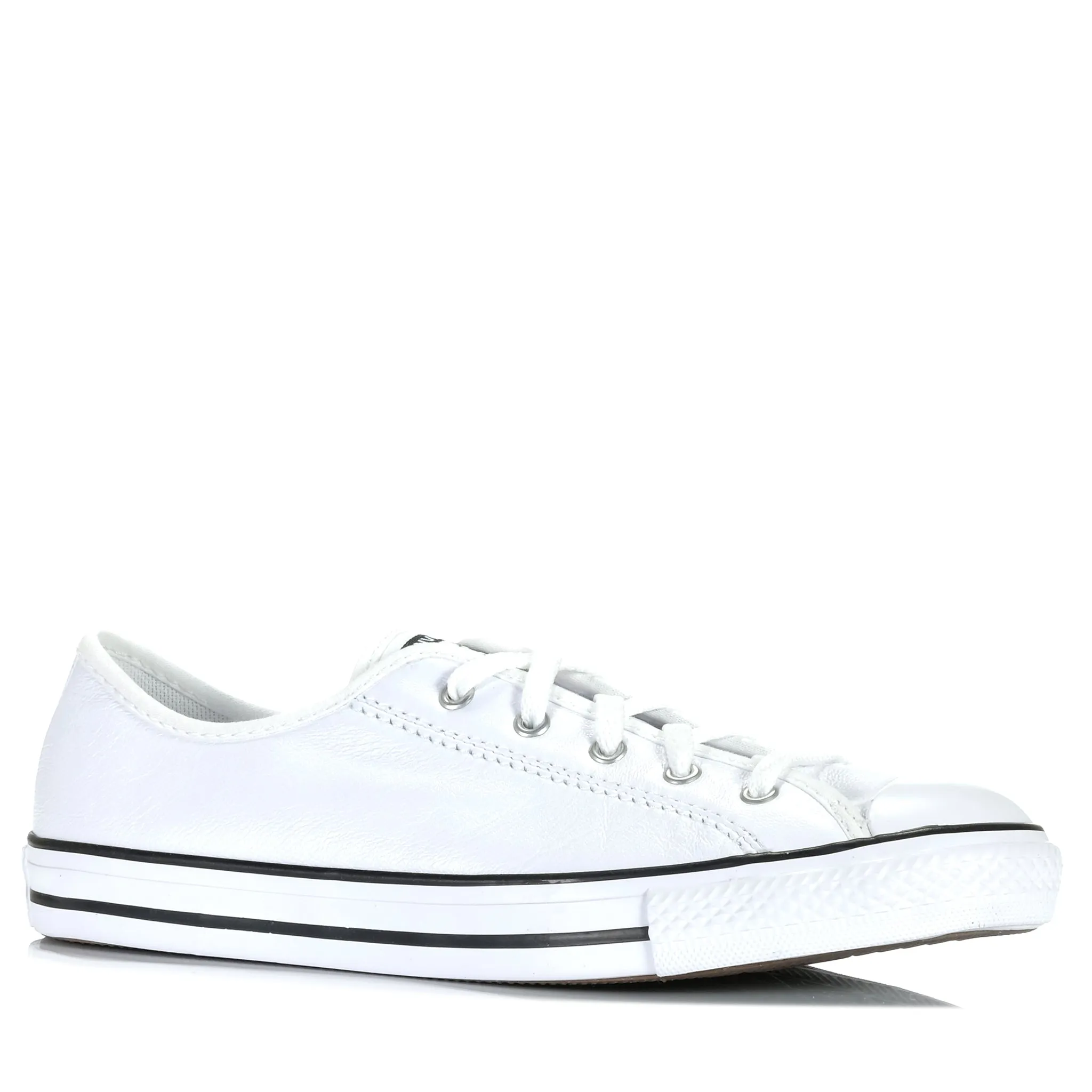Easy Wear Converse Chuck Taylor Dainty Leather Low White/Black