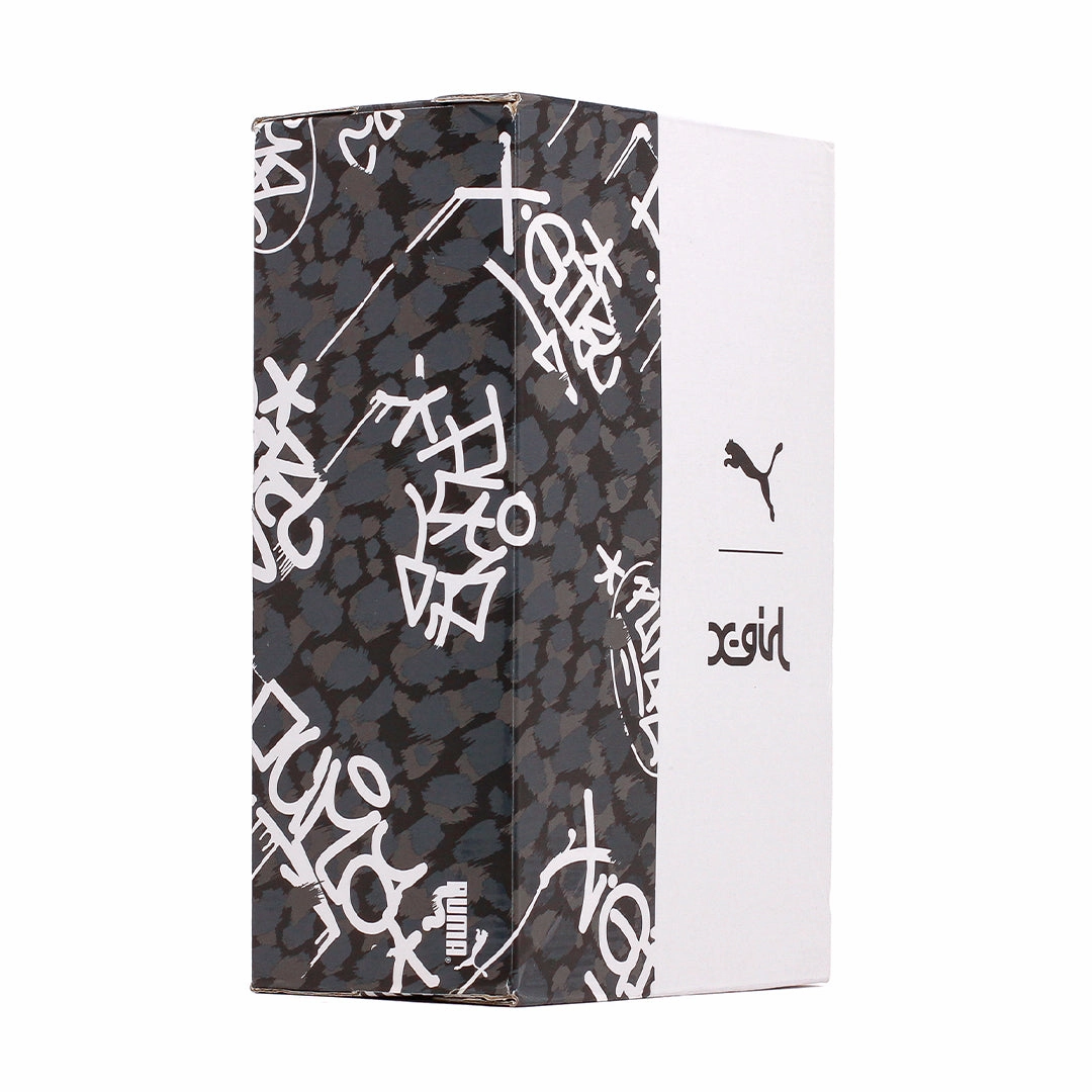 Slip-Resistant Comfort Puma x X-Girl Women Suede Black Ravish 396251-01