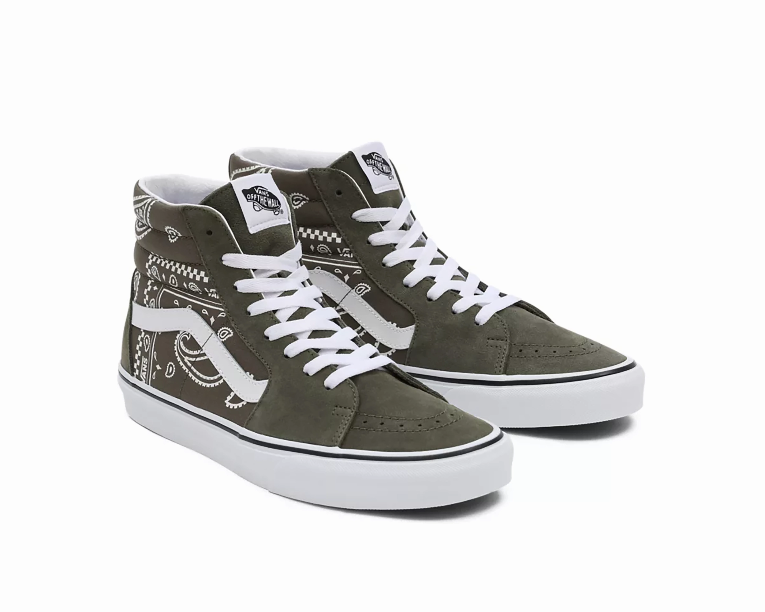 Slip-resistant fit Unisex Peace Paisley Sk8-Hi