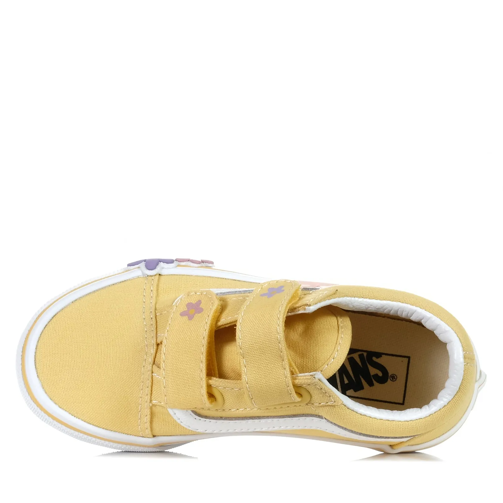 Smooth Comfort Vans Old Skool V Youth Flower Yellow