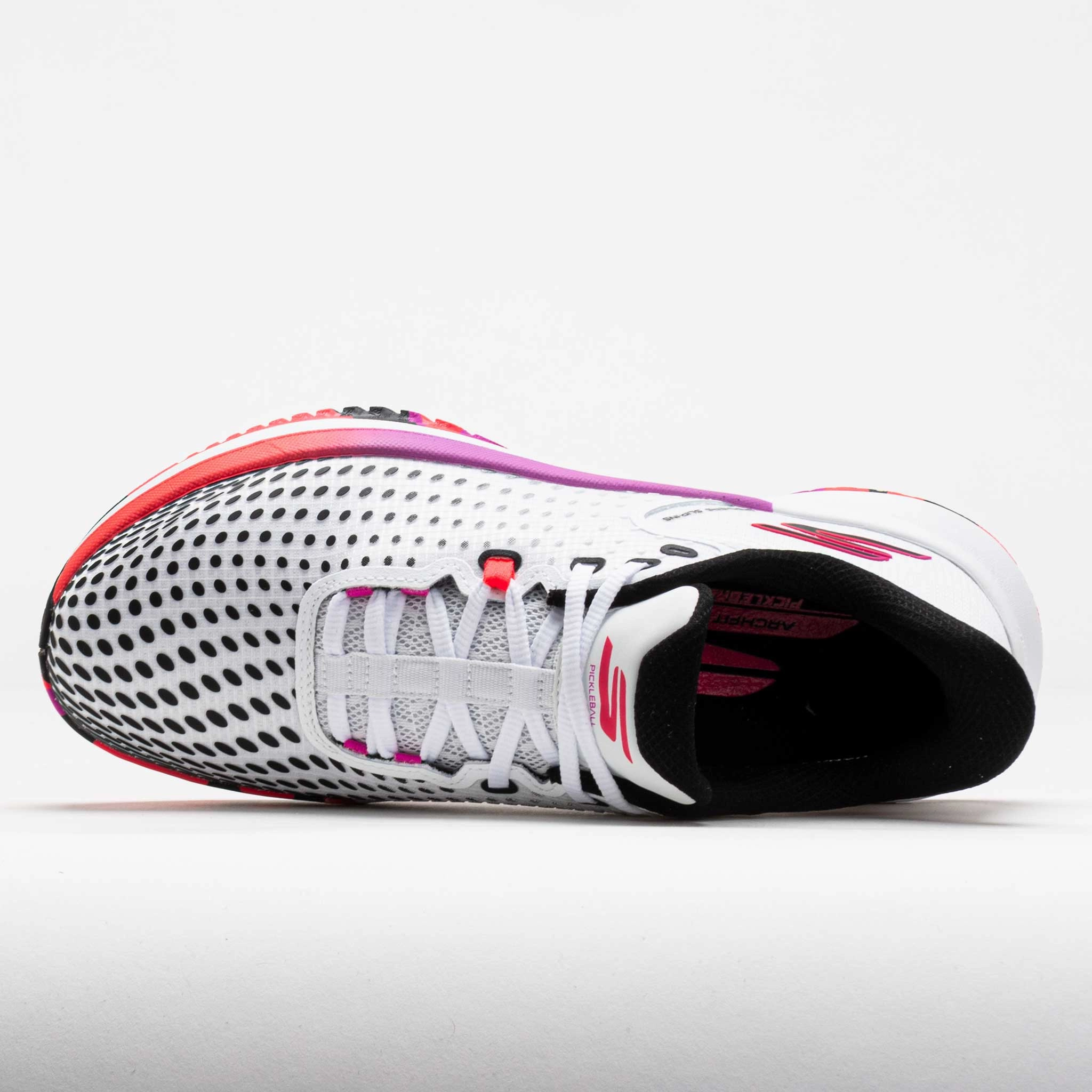 Smooth Cushion Skechers Viper Court Pro Elite Women's White/Black/Pink
